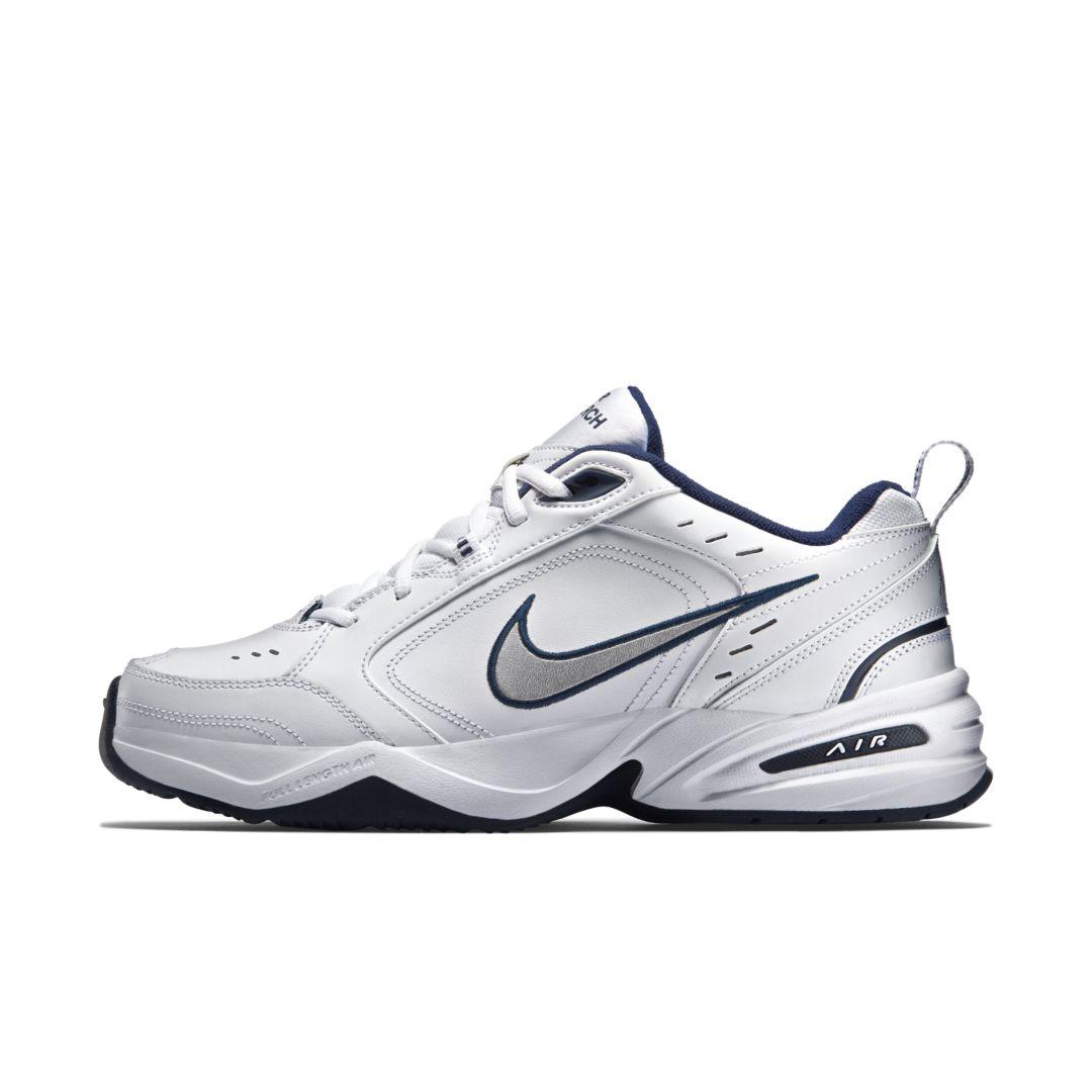 Nike Air Monarch Iv (extra Wide) Lifestyle/gym Shoe in White for Men - Lyst