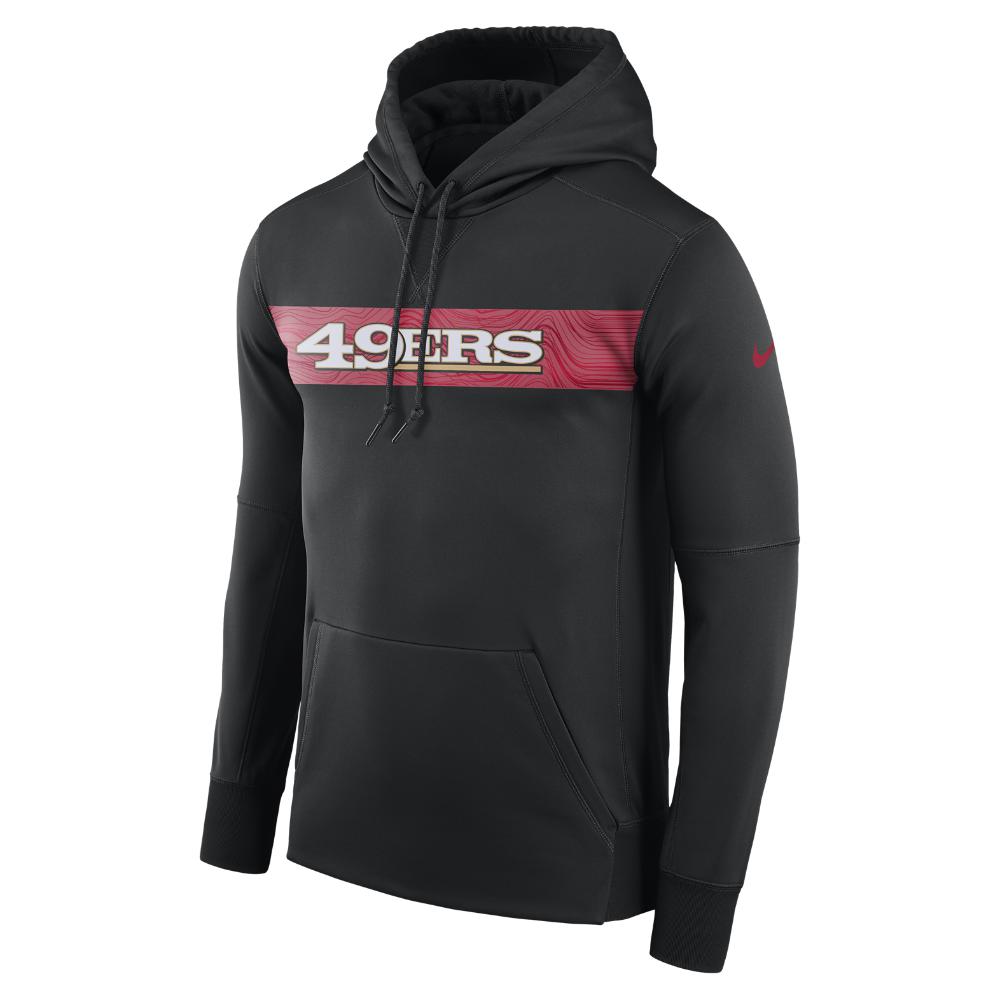 49ers nike therma fit hoodie