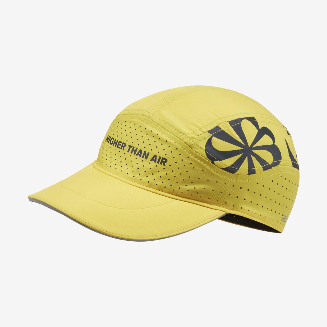 Nike Aerobill Tailwind Running Cap in Yellow for Men | Lyst