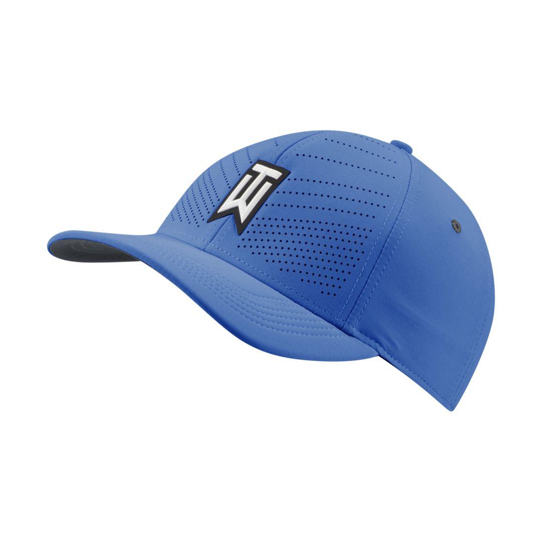 Nike 2020 Aerobill Tiger Woods Heritage86 Perforated Golf Hat in Blue for  Men | Lyst