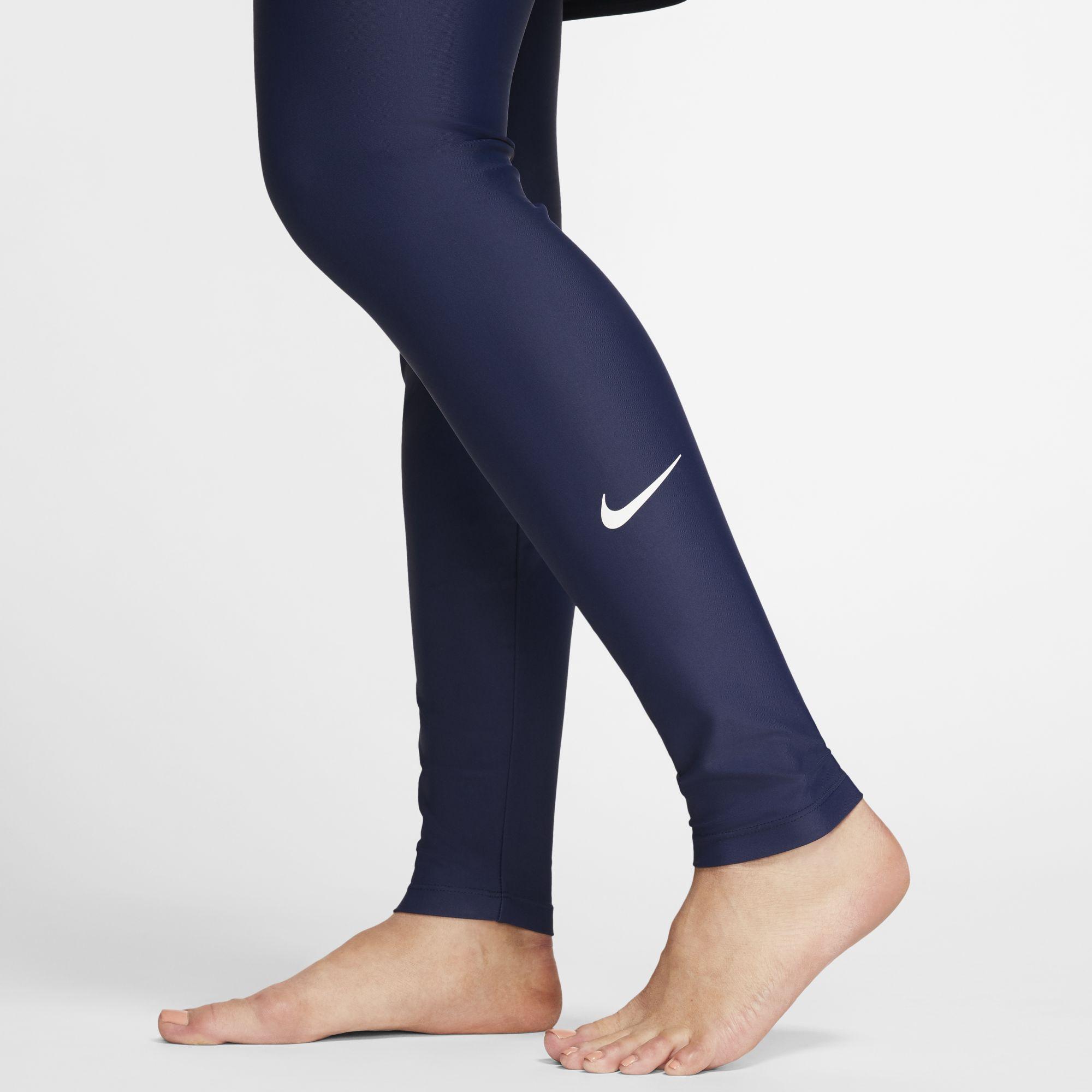 Nike Victory Full-coverage Slim Swim Pants in Blue | Lyst