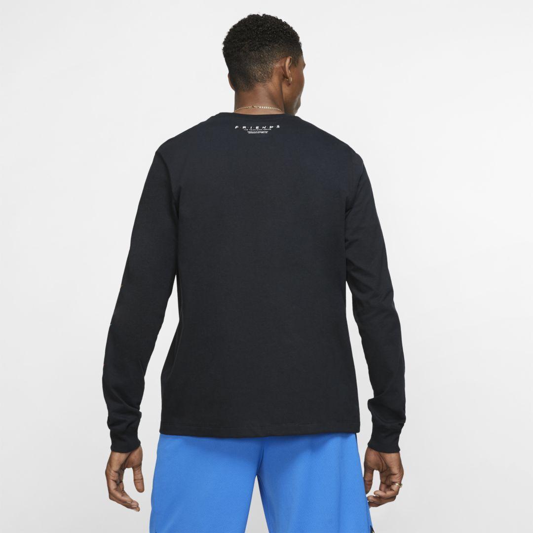 Nike "kyrie ""friends"" Long-sleeve Basketball T-shirt in Black for Men |  Lyst