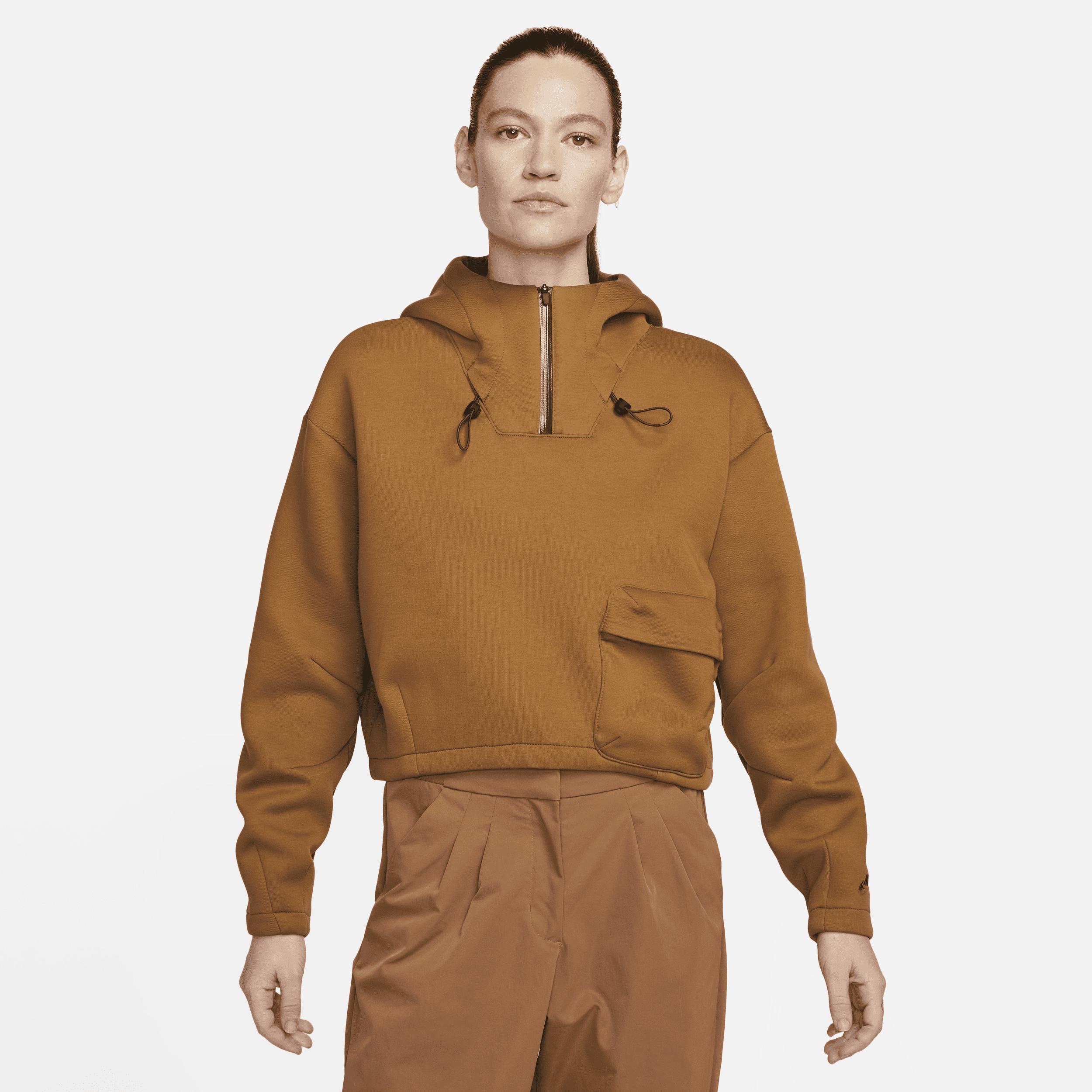 Nike Sportswear Therma-fit Adv Tech Pack Pullover Hoodie in Brown | Lyst UK