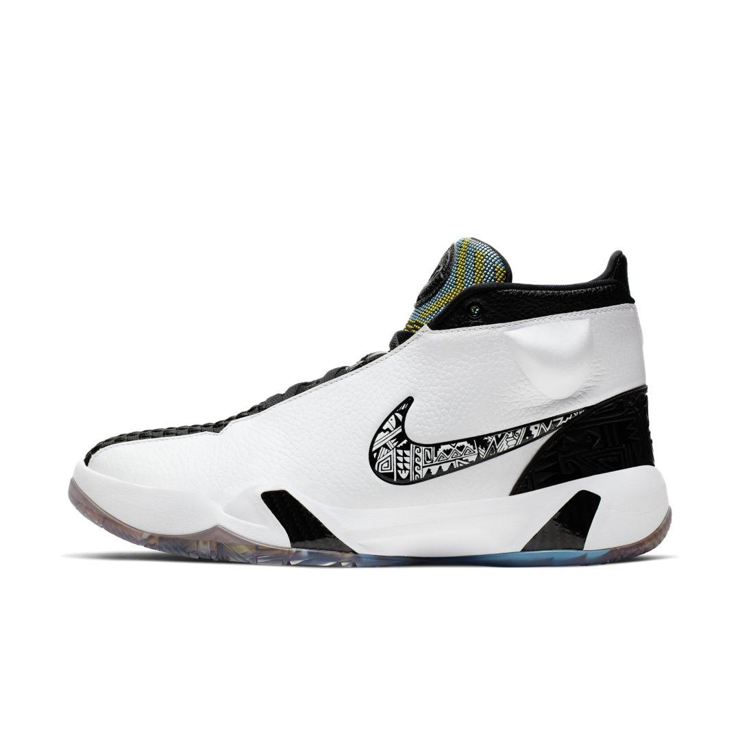 Nike Synthetic Zoom Heritage N7 Basketball Shoe in White for Men - Lyst