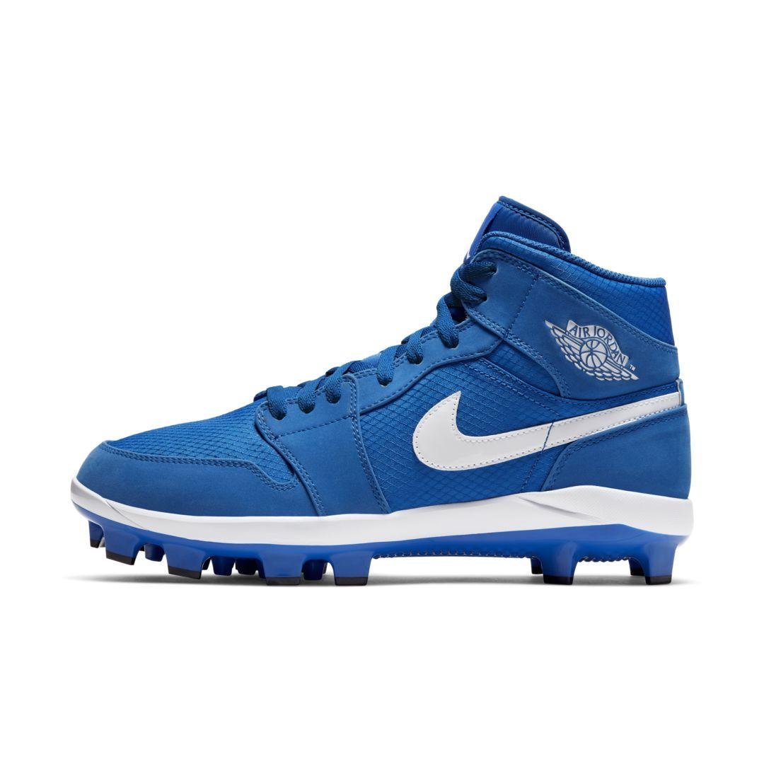 Nike Synthetic Jordan 8 Retro Mcs Baseball Cleat in Blue for Men ...