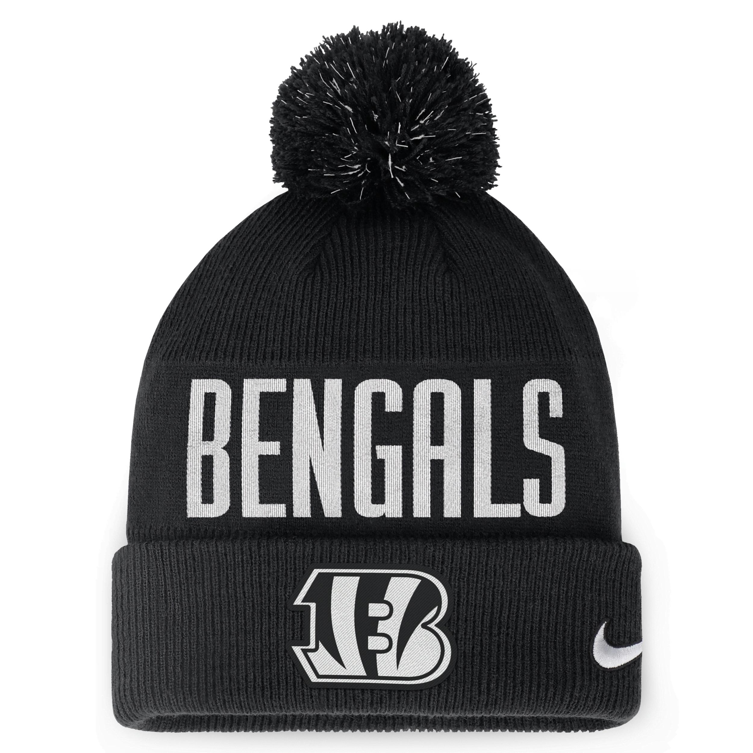 Nike Rflctv (nfl Cincinnati Bengals) Cuffed Beanie In Black, for Men Lyst