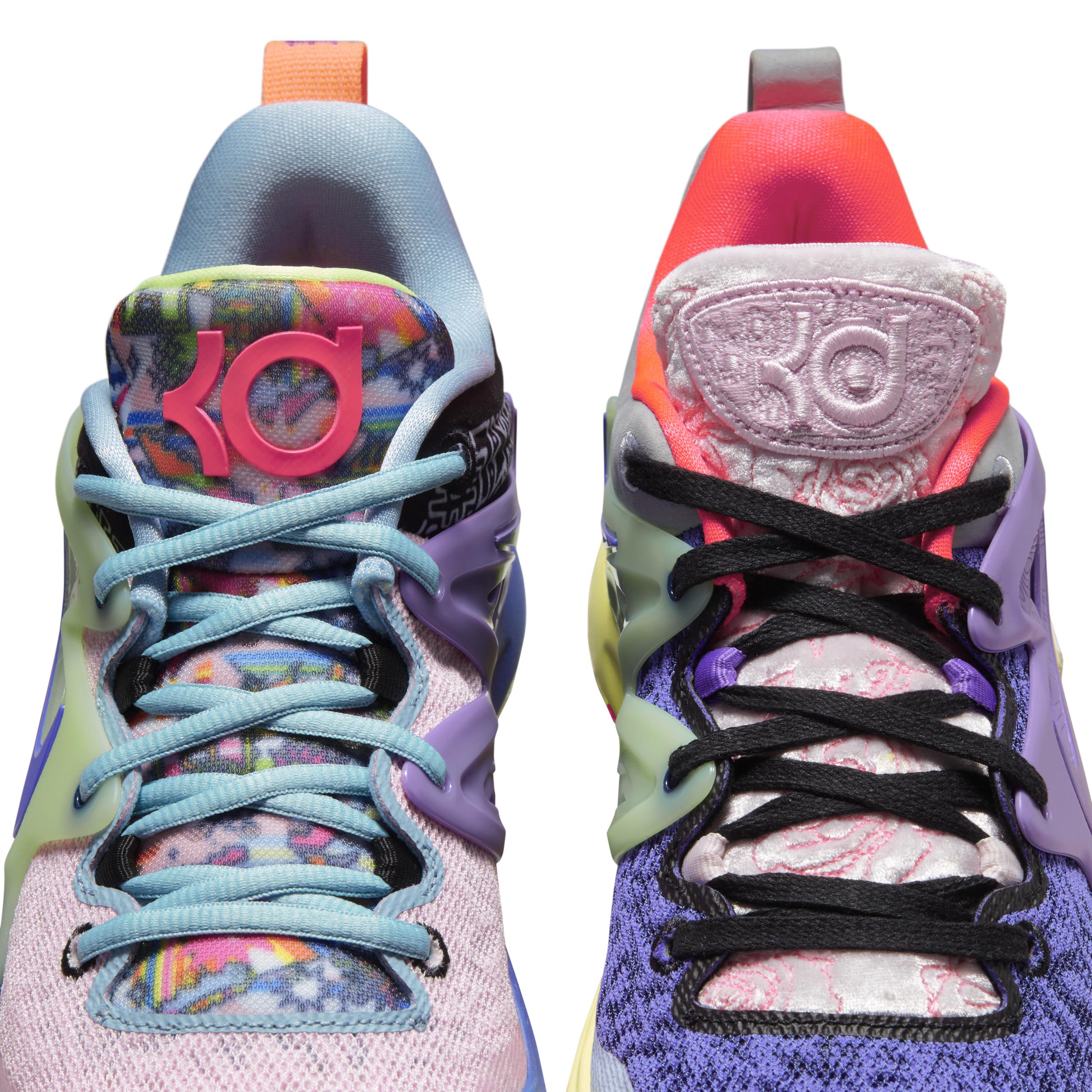 kd basketball shoes purple
