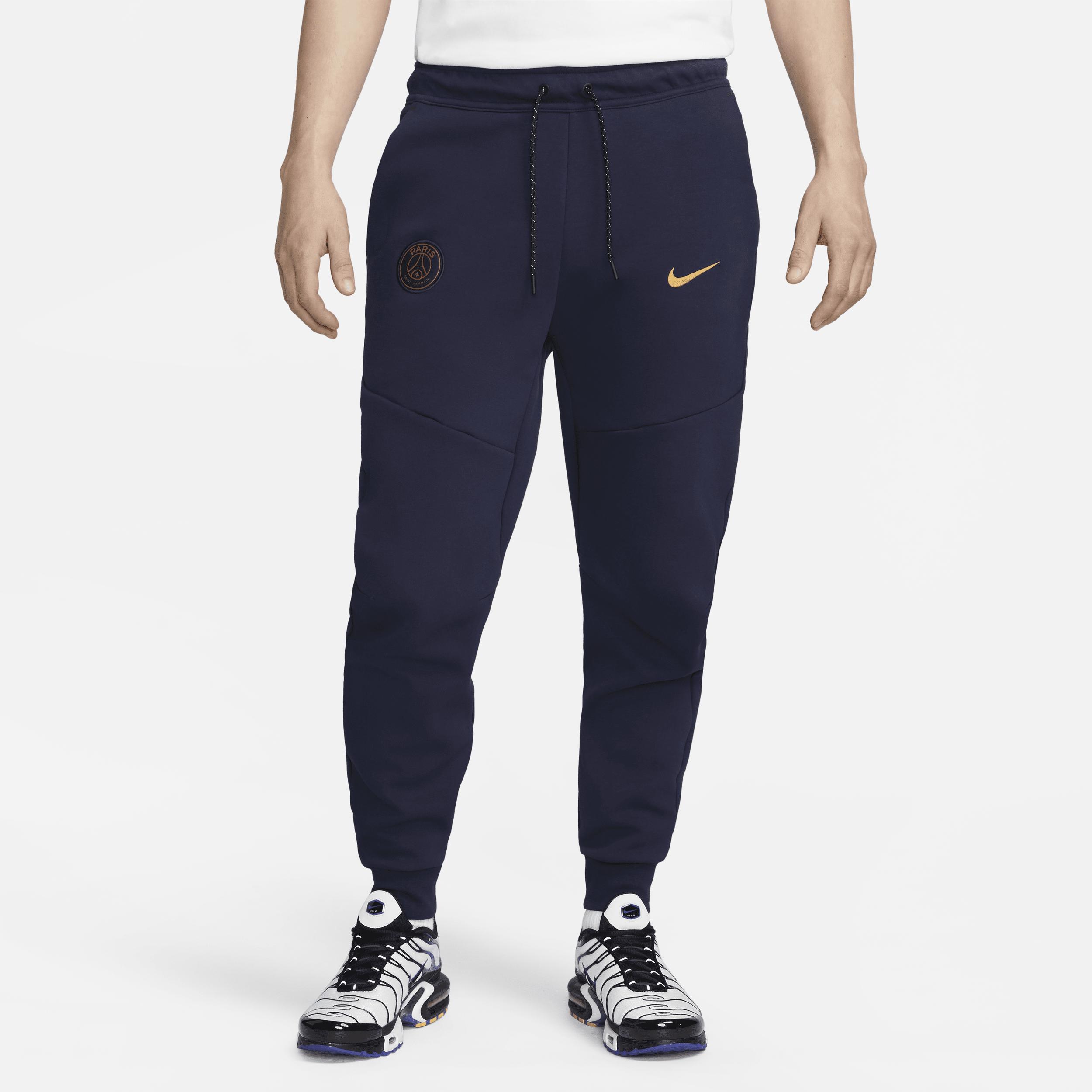 Nike Paris Saint-germain Tech Fleece joggers in Blue for Men | Lyst
