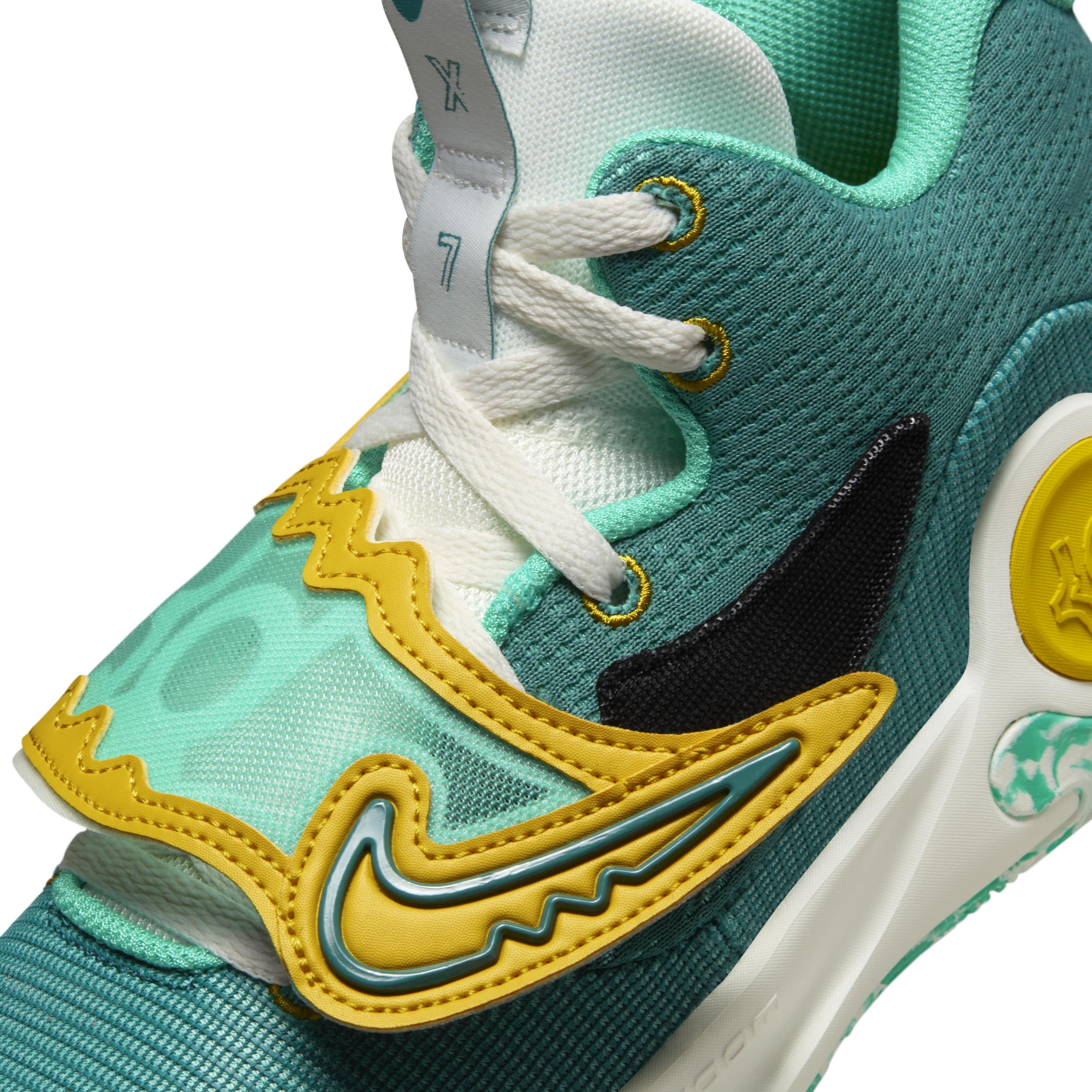 kd shoes green and orange