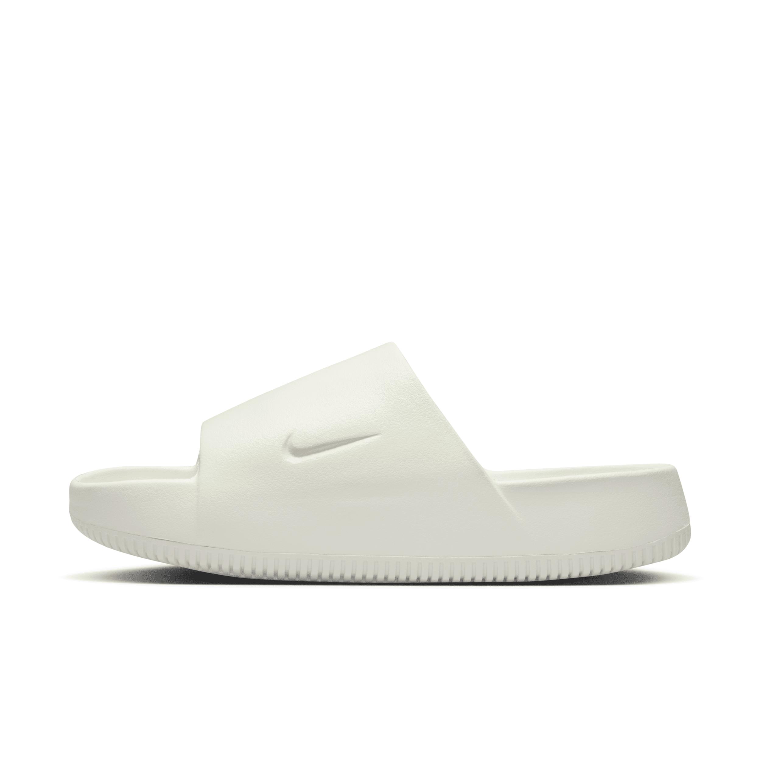 mens nike slides white