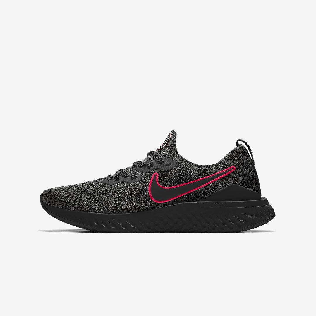 Nike Epic React Flyknit 2 Psg By You Custom Running Shoe in Black for Men |  Lyst