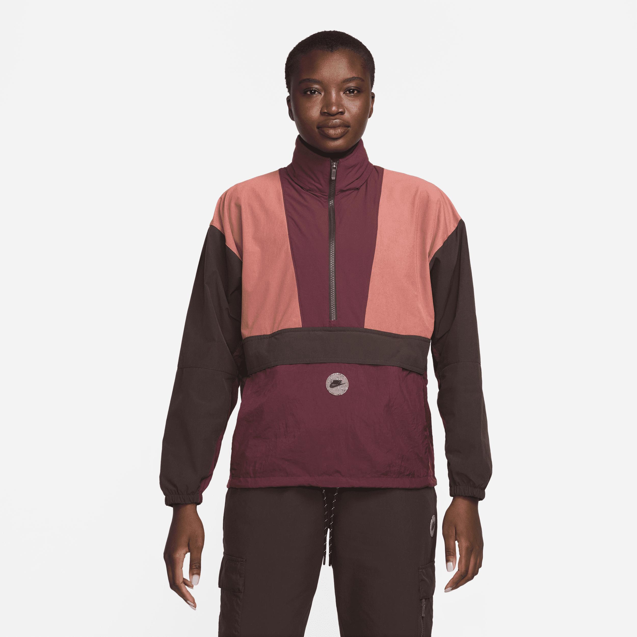 Nike Sportswear Revolution Sports Utility 1/2-zip Jacket in Red | Lyst