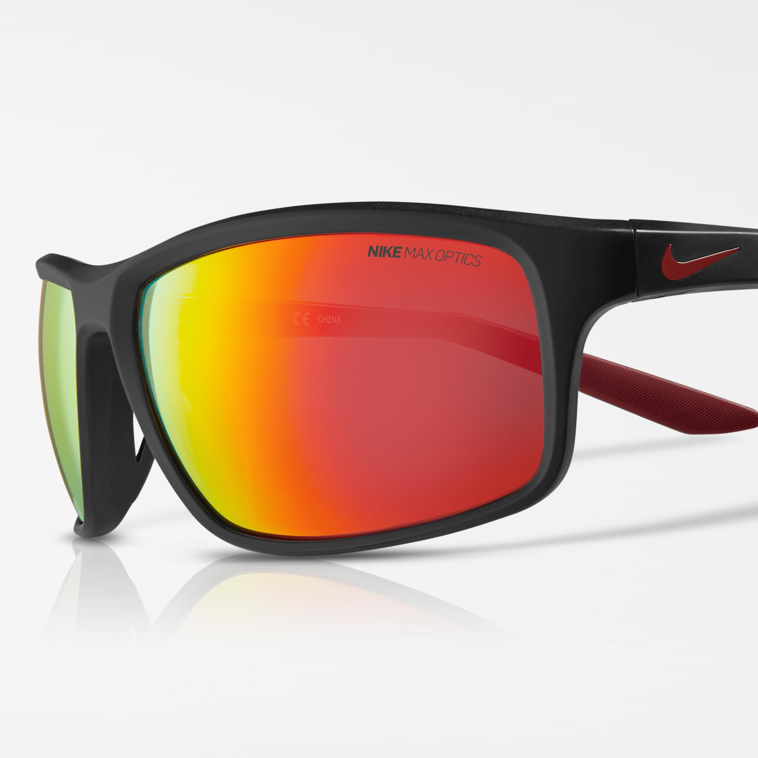Nike Adrenaline 22 Mirrored Sunglasses In Black For Men Lyst