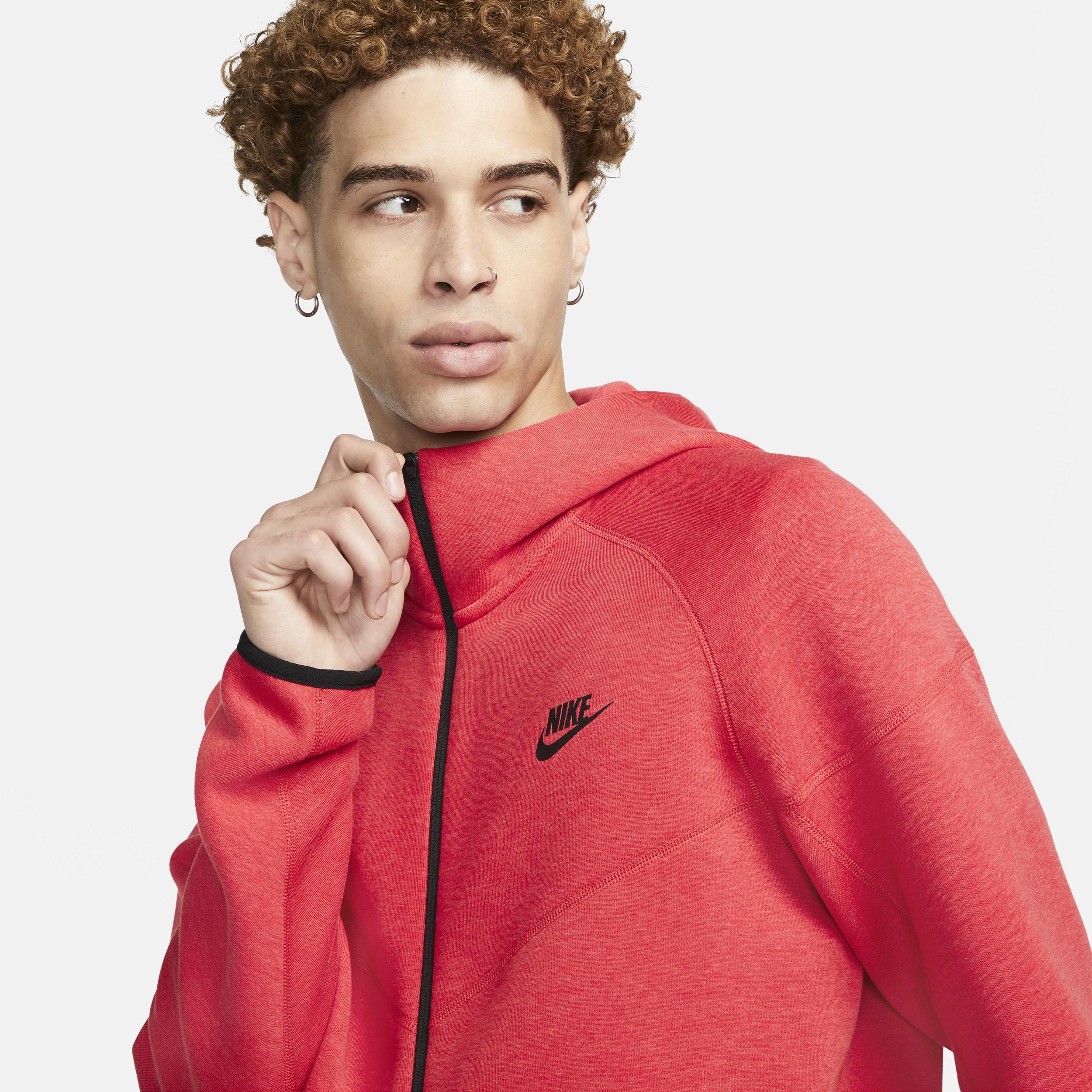 Nike Tech Fleece Windrunner Red