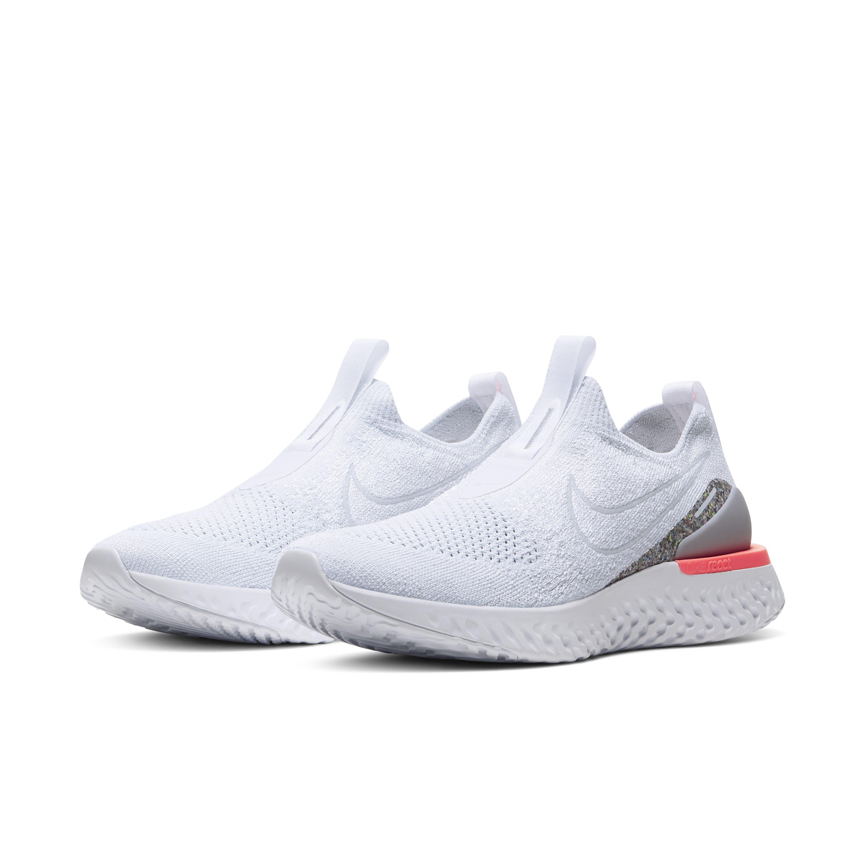 nike epic phantom react flyknit icon clash women's running shoe