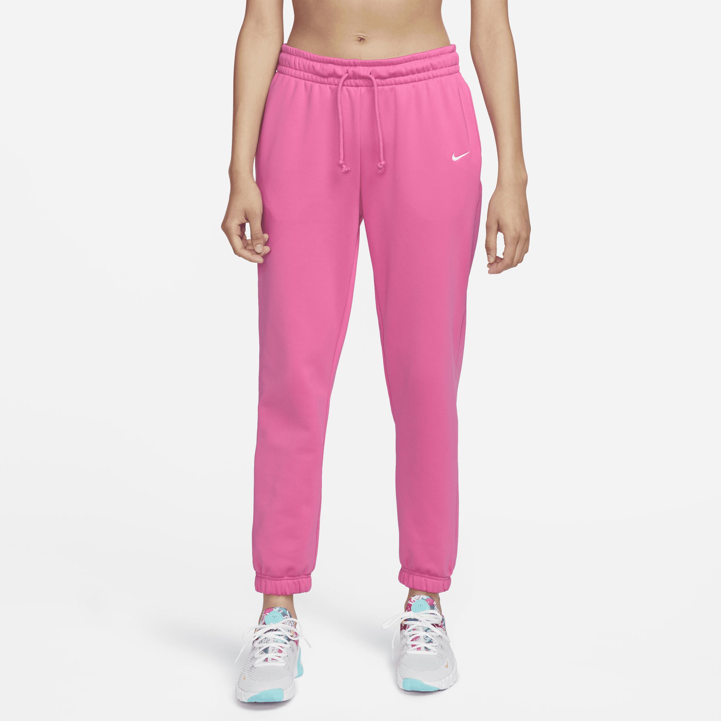 Nike Therma-fit All Time Training Pants In Pink, | Lyst