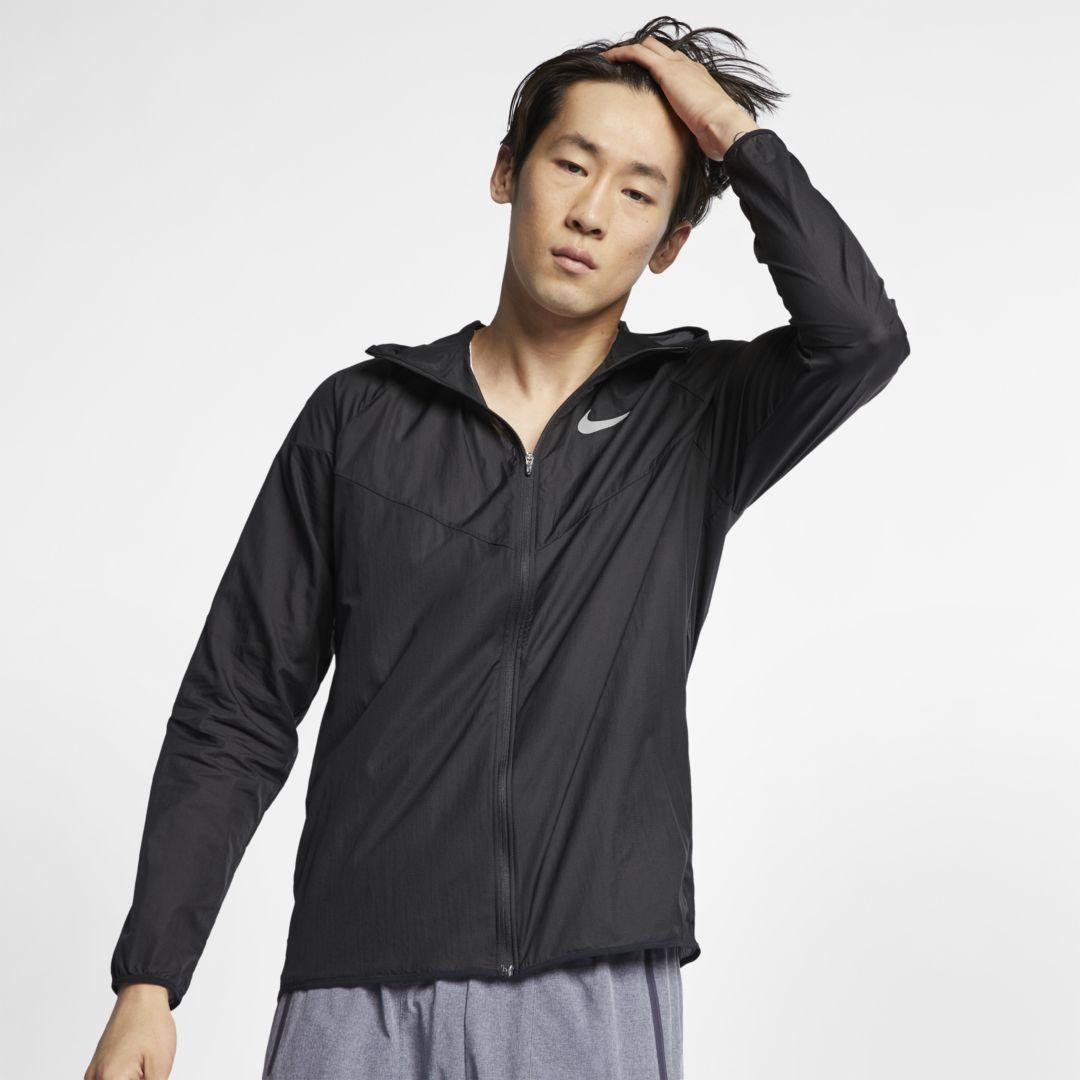 nike windrunner all black