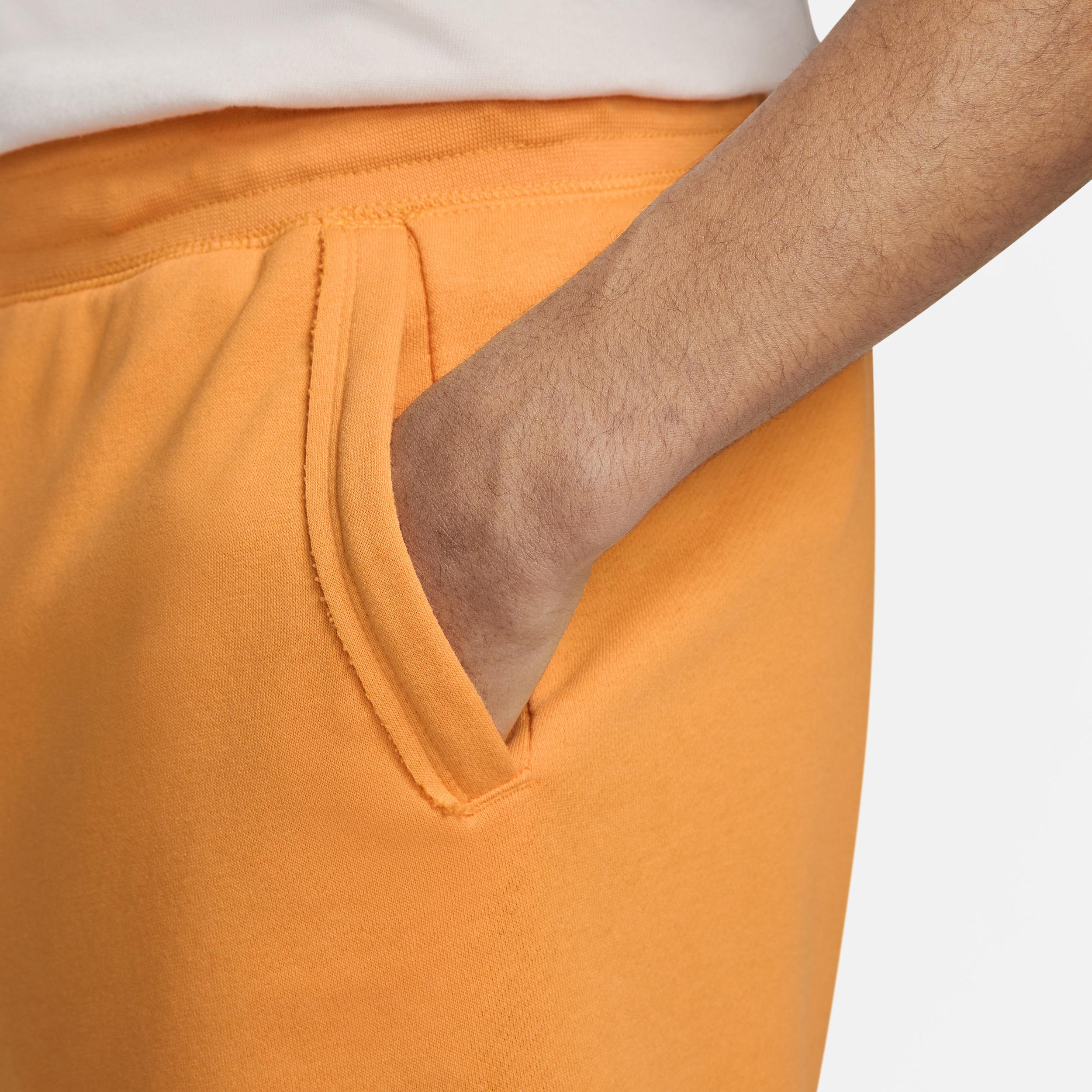 Nike Club Alumni French Terry Shorts in Orange for Men | Lyst UK