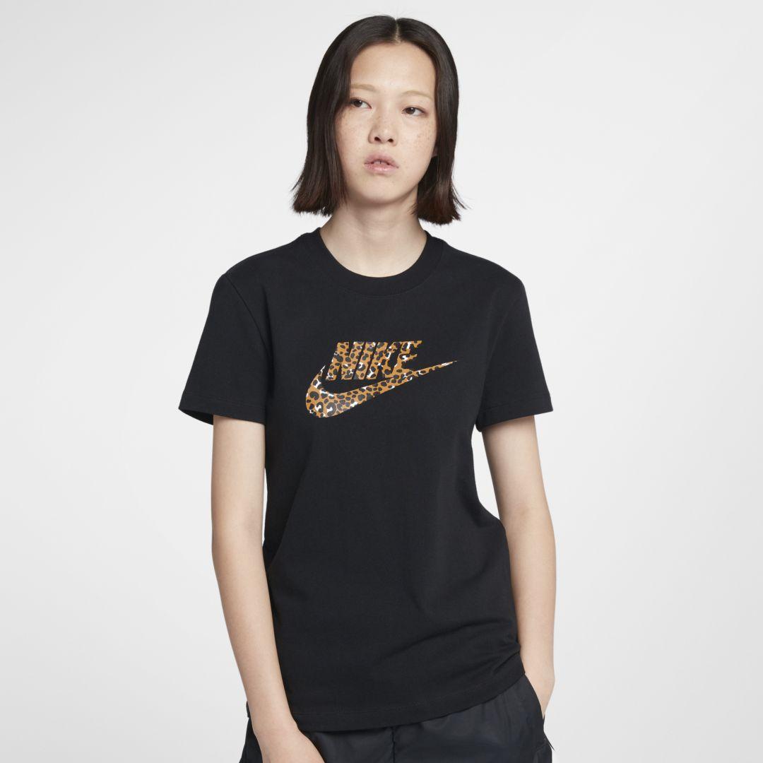 Nike Cotton Sportswear Animal Print T 