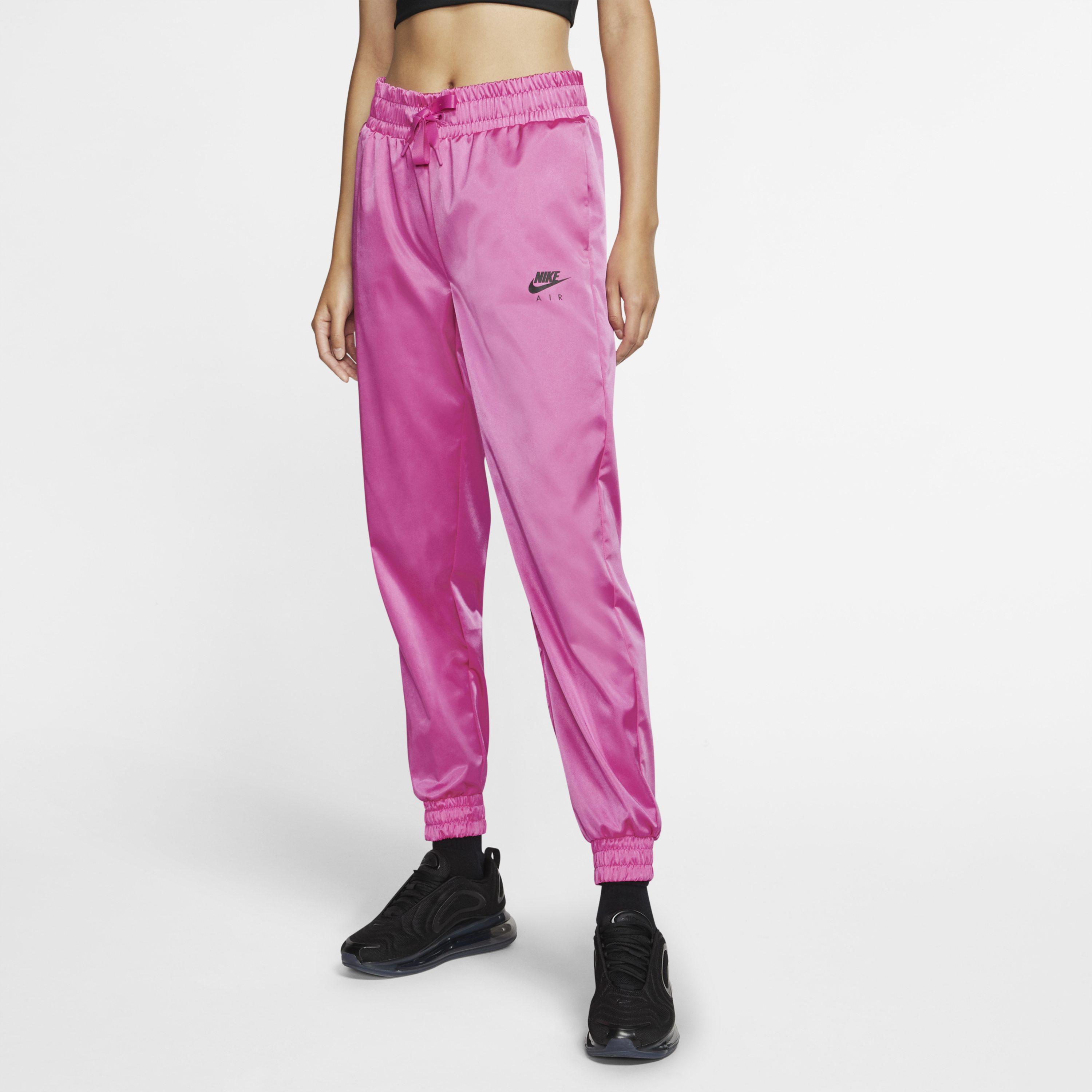 Nike Air Satin Tracksuit Bottoms in Purple - Lyst