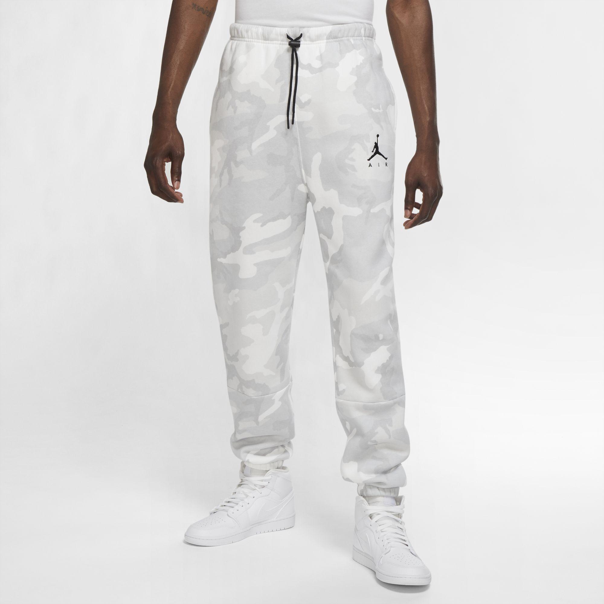 Nike Jordan Jumpman Air Camo Fleece Trousers White for Men | Lyst Australia