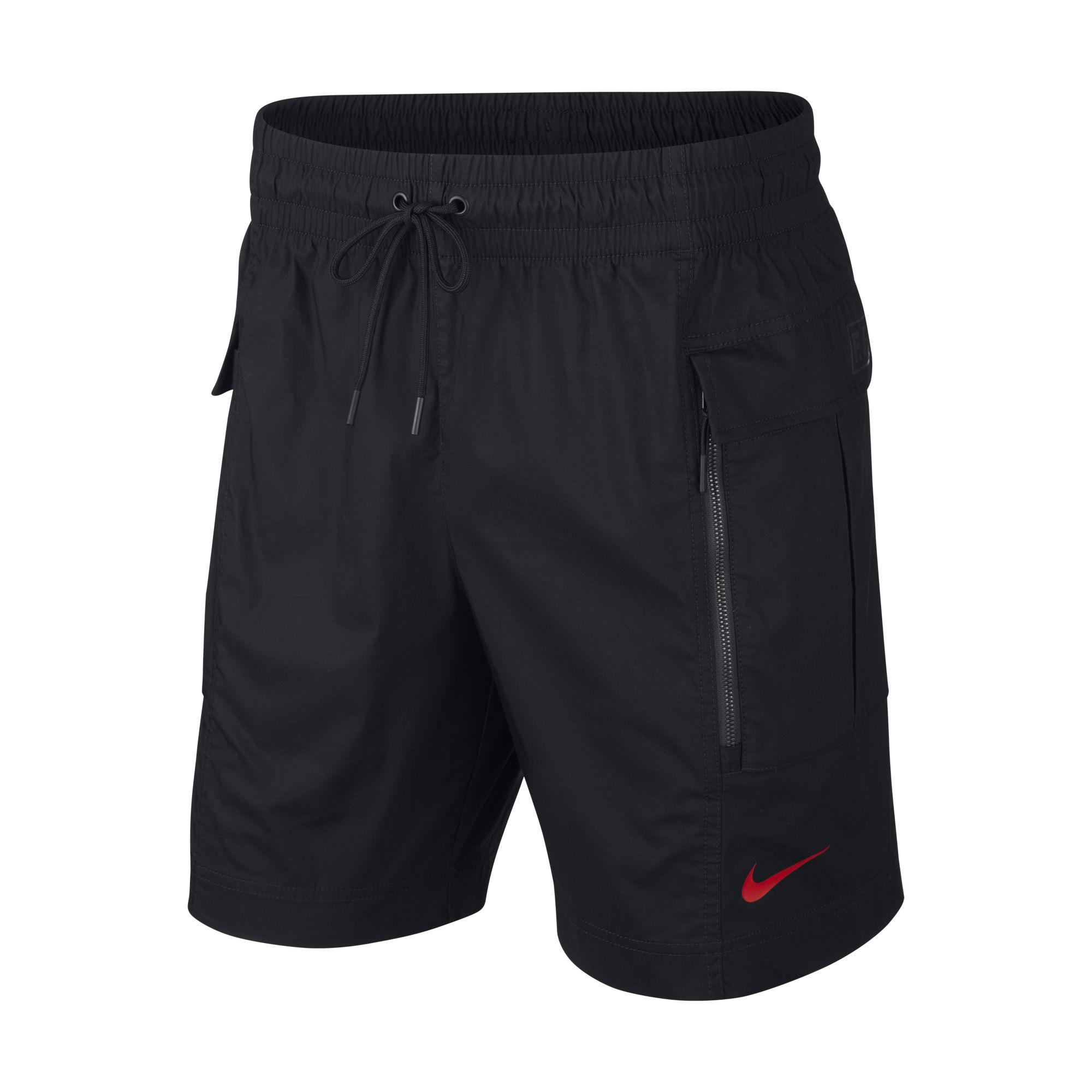 Nike Fff Cargo Shorts Black for Men | Lyst UK