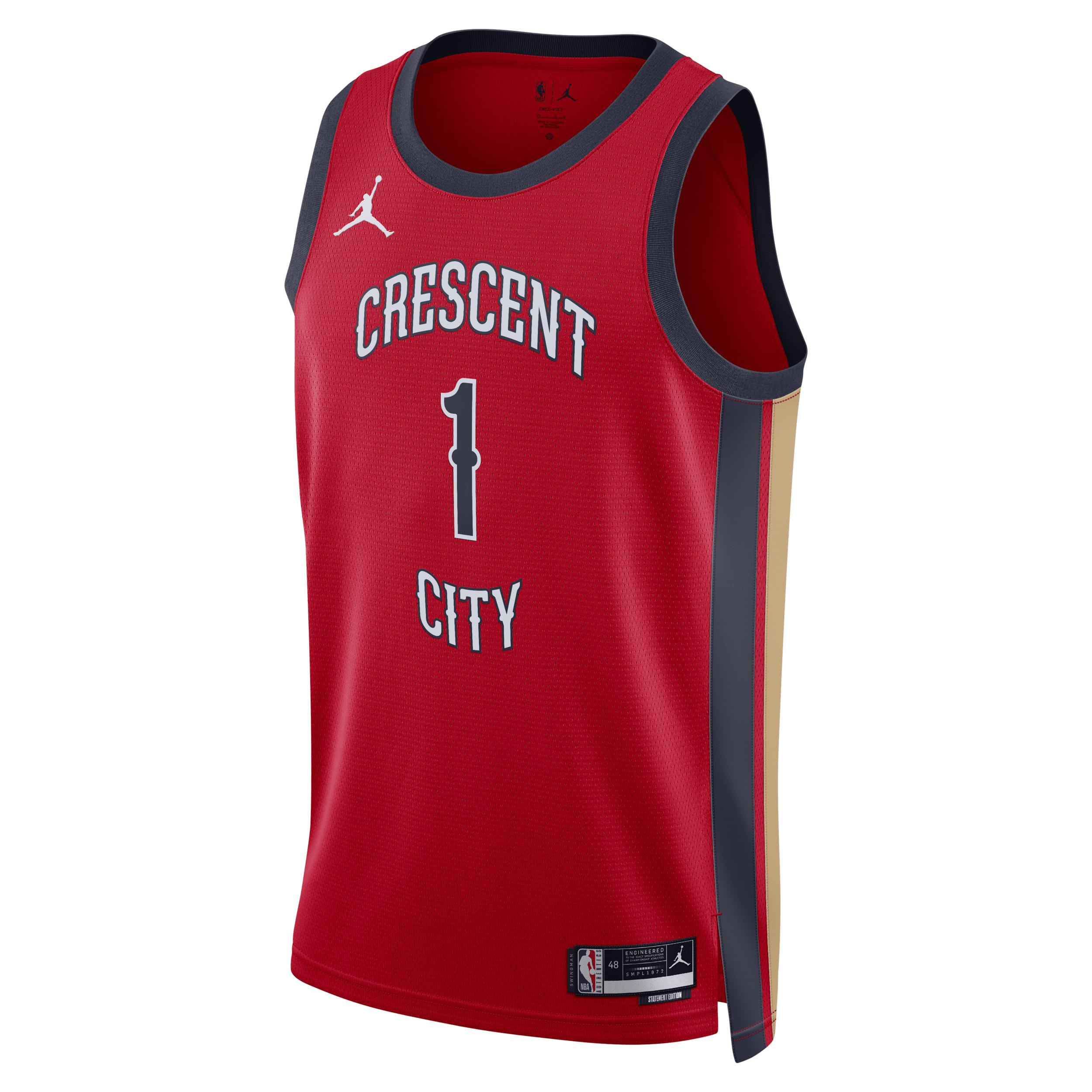 Zion Williamson New Orleans Pelicans 2019 City Edition Jersey