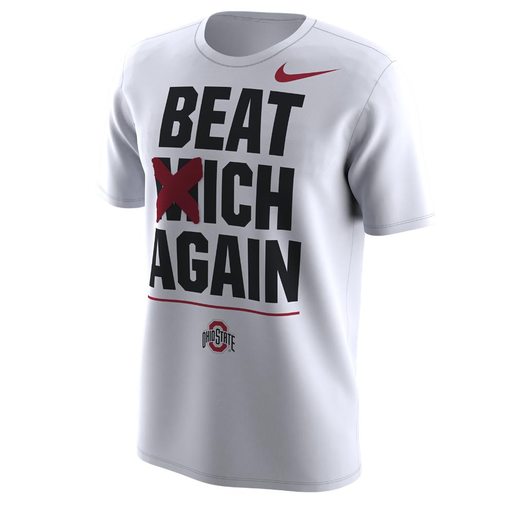 Nike College "beat Mich Again" (ohio State) Men's T-shirt in White for Men  | Lyst