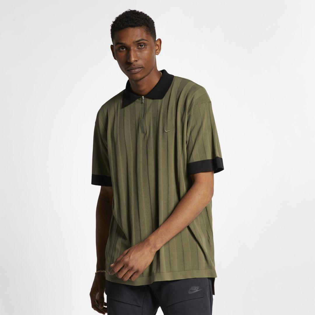 Nike Lab Made In Italy Collection Mens Knit Polo in Green for Men | Lyst