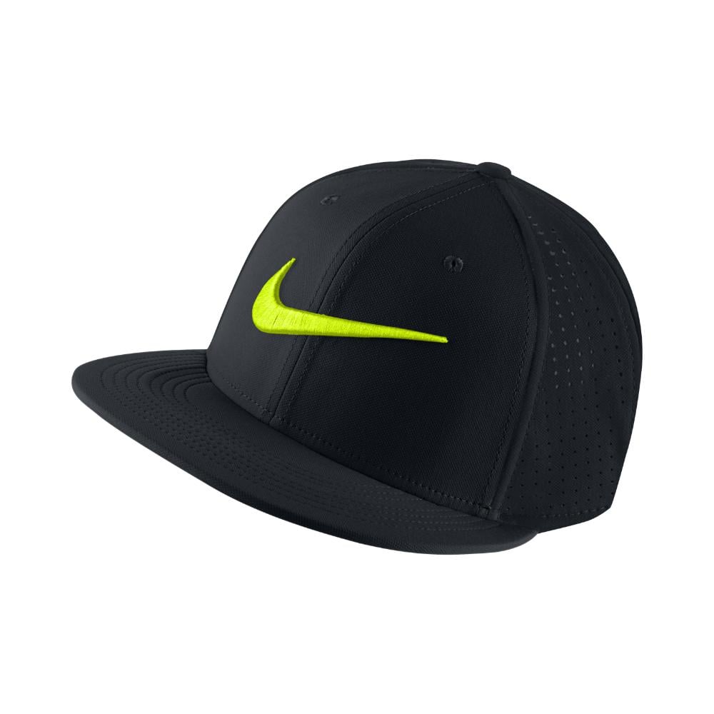 Men's Nike Black Iowa Hawkeyes Baseball True Performance Fitted Hat