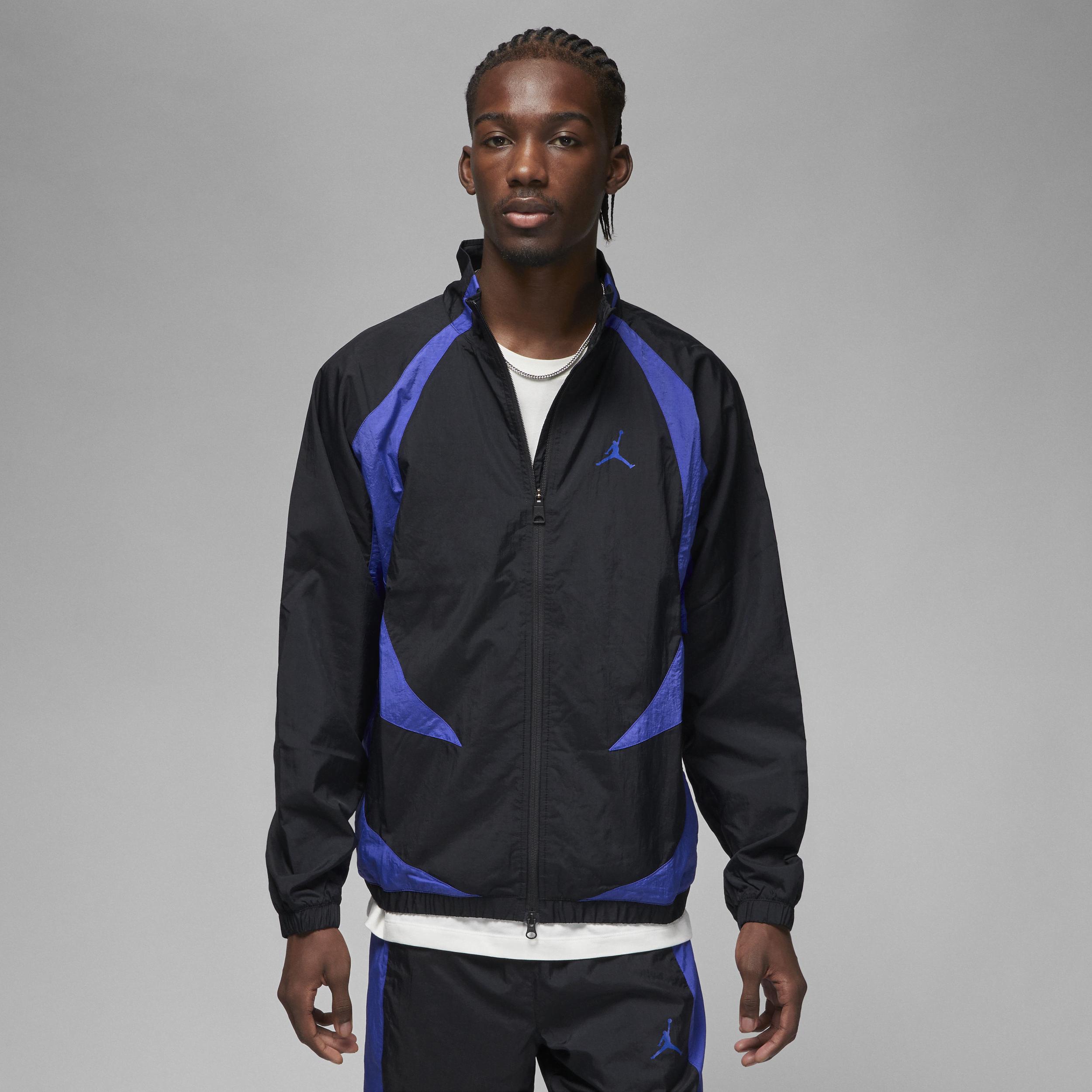 Nike Jordan Sport Jam Warm Up Jacket In Black, in Blue for Men | Lyst