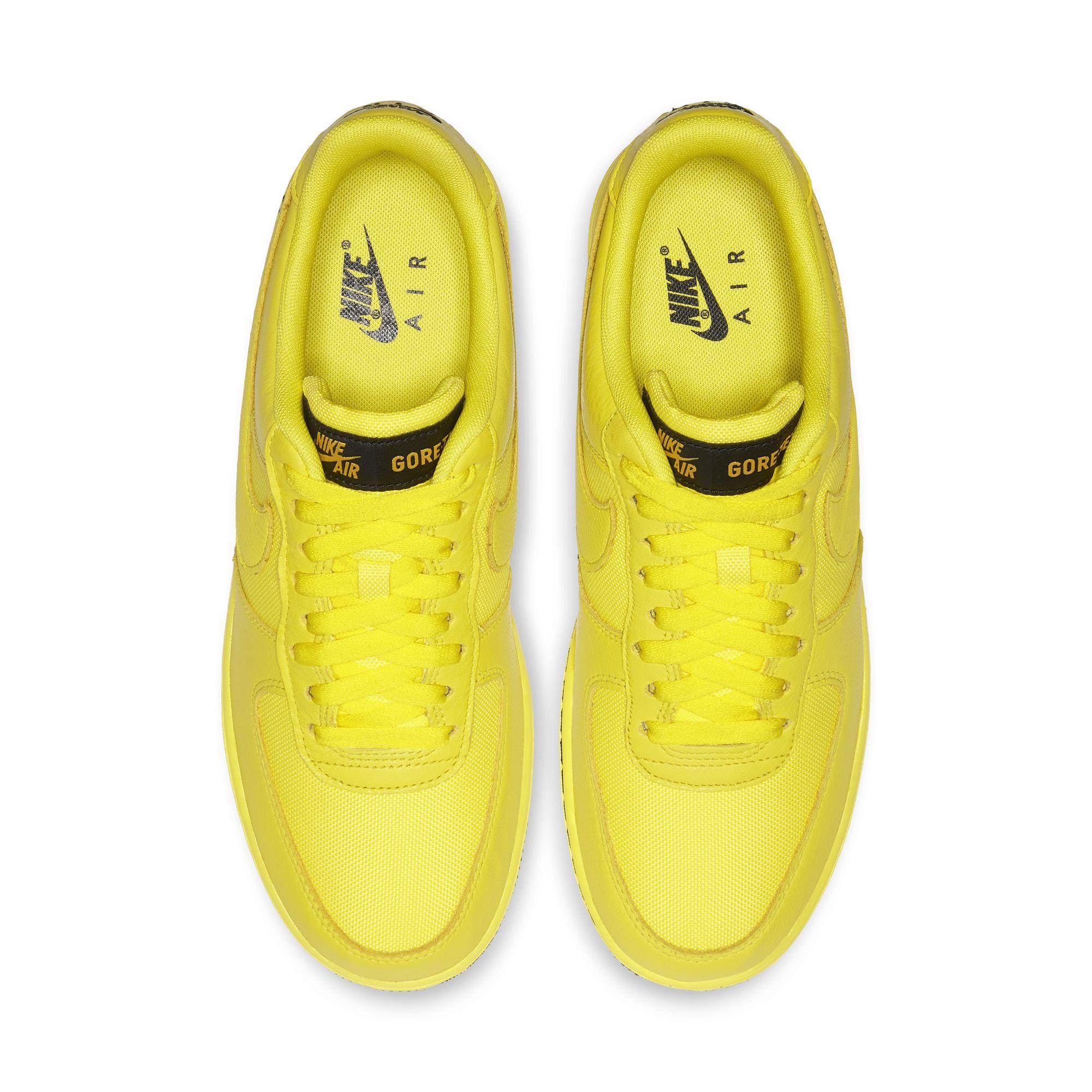 Nike Rubber Air Force 1 Gore-tex Shoe in Yellow for Men - Lyst