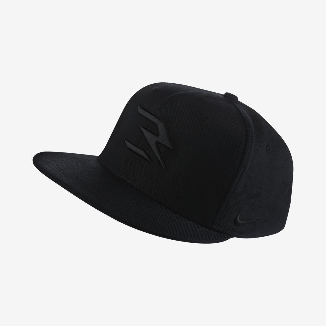 Nike True Russell Wilson Swoosh Flex Qs Fitted Hat in Black for Men | Lyst