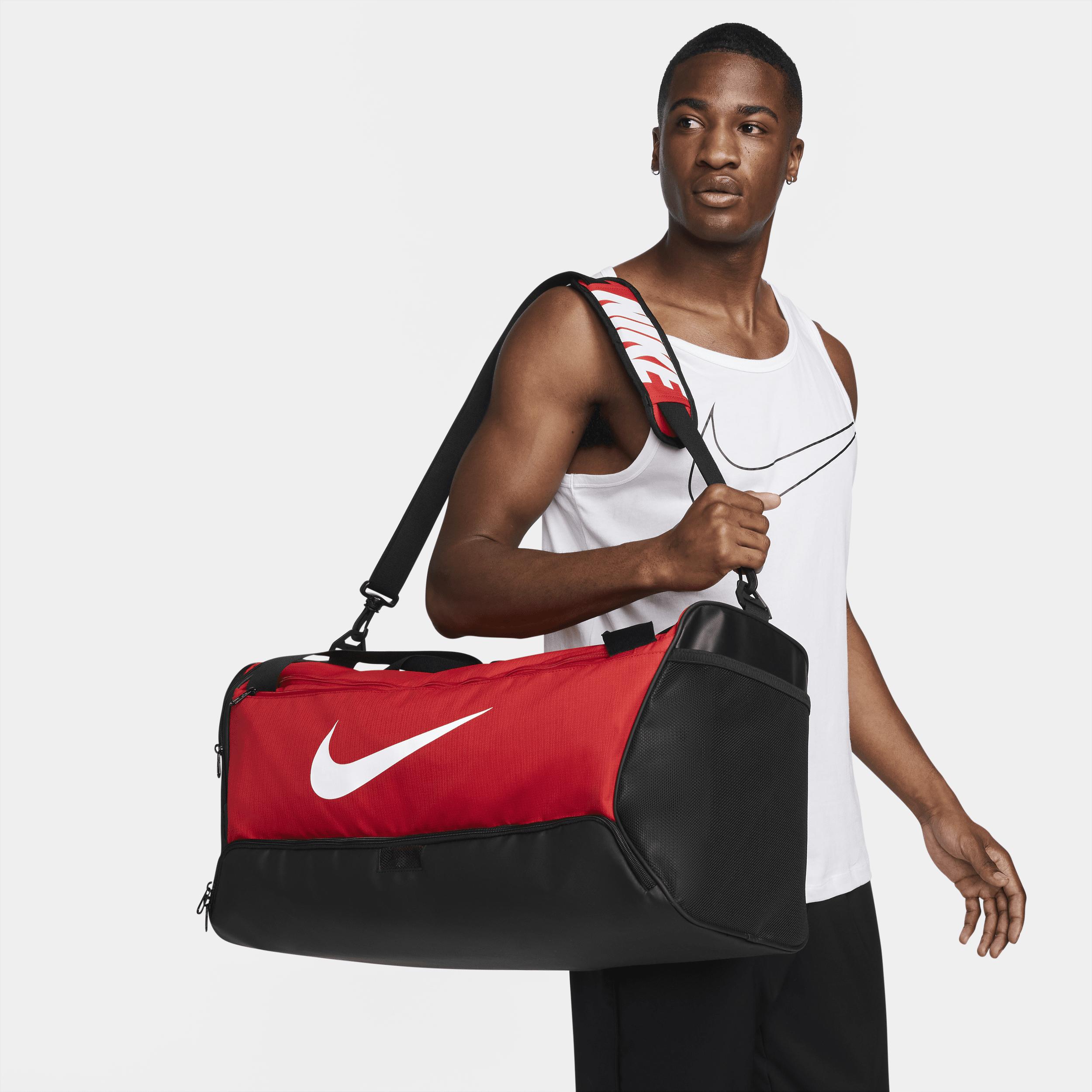 Nike Brasilia 9.5 Training Duffel Bag (medium, 60l) in Red | Lyst