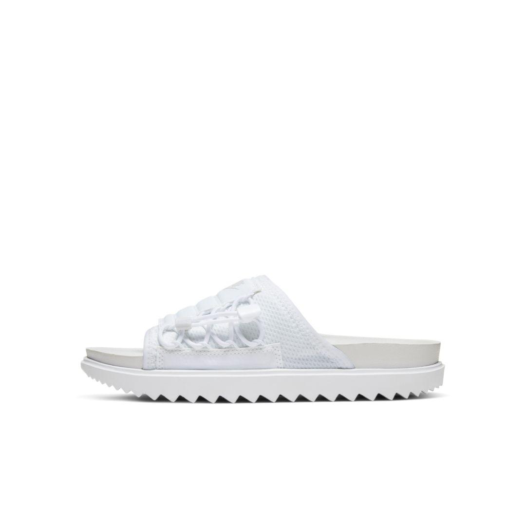 nike asuna slide women's white