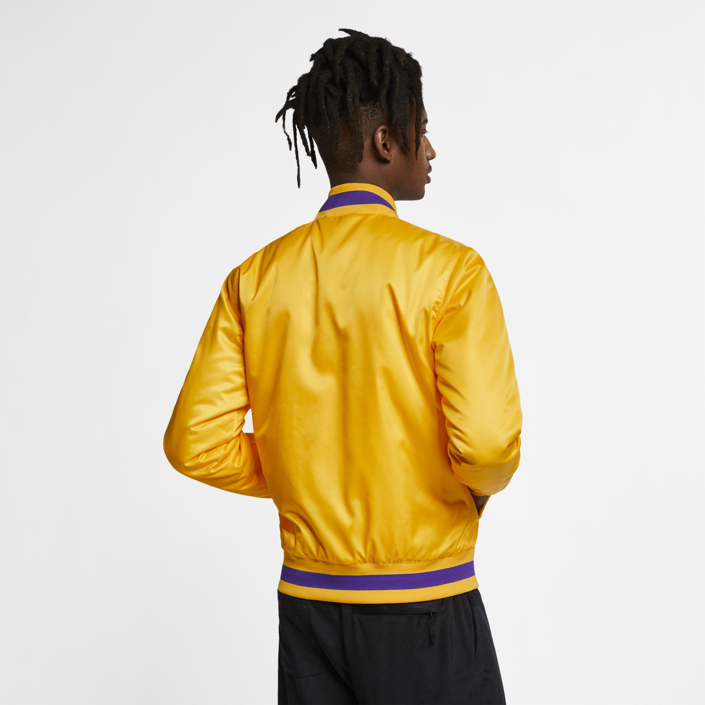 Nike Satin Sb X Nba Bomber Jacket in 