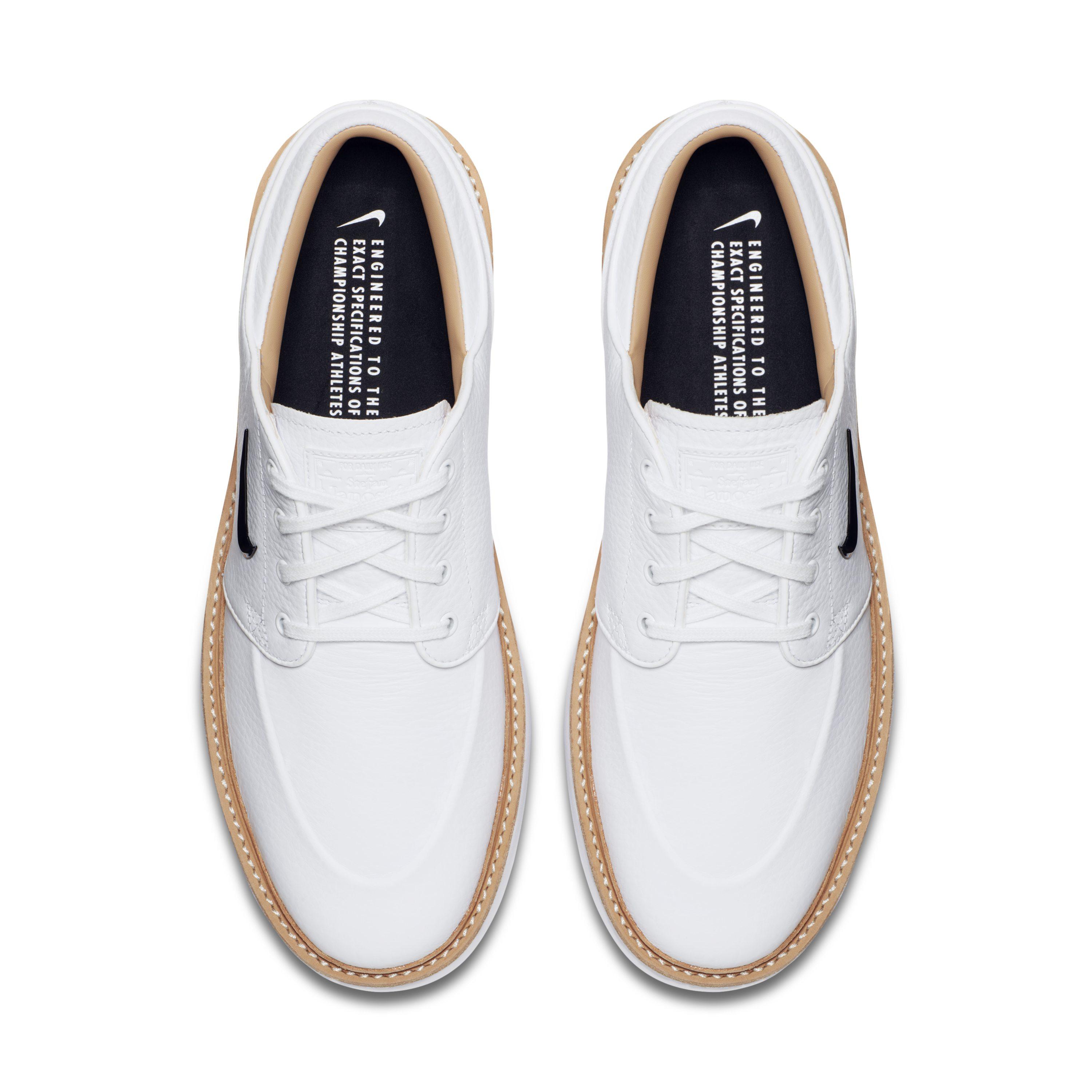 Nike Janoski G Tour Golf Shoe in White for Men | Lyst UK