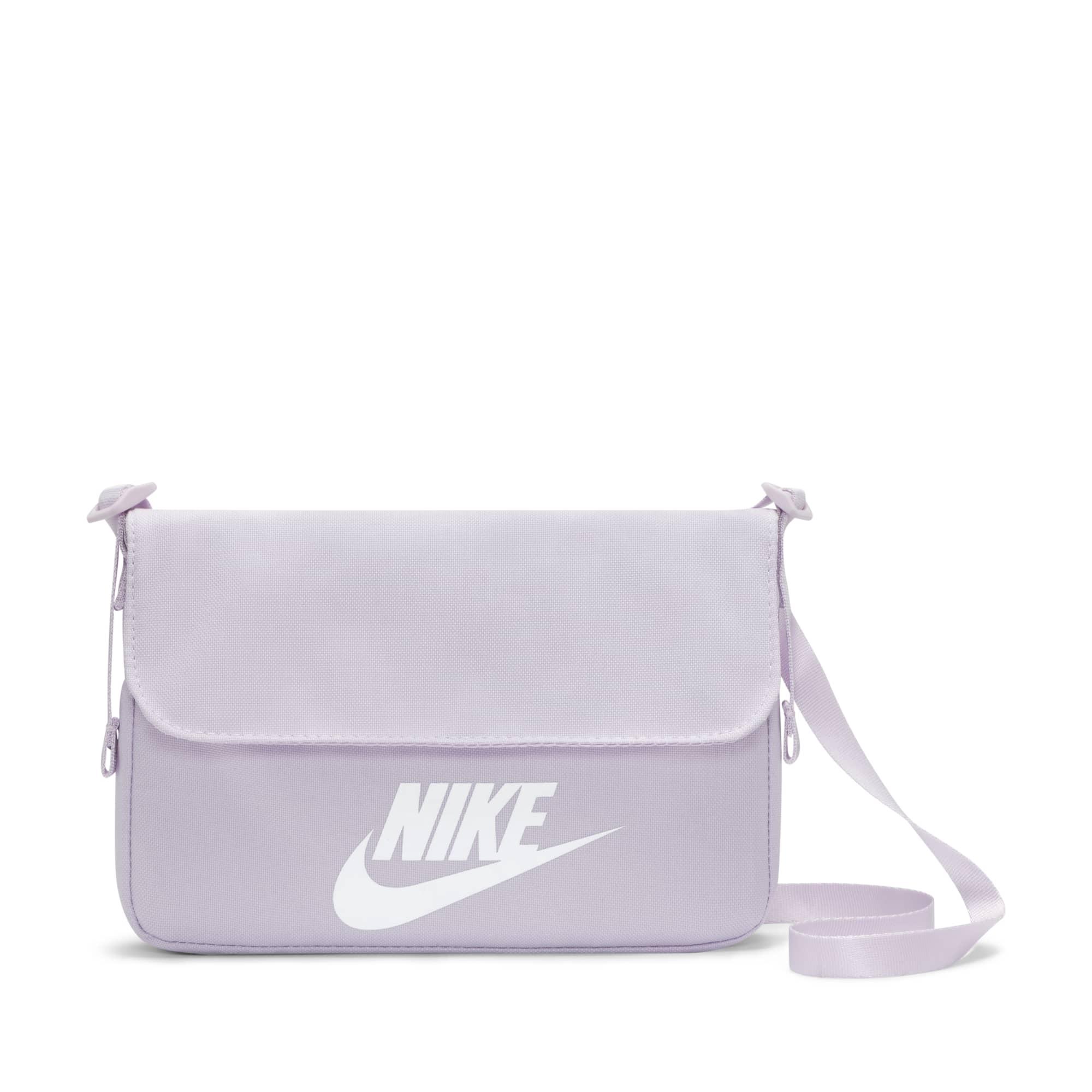 Nike Women's Sportswear Futura Luxe Crossbody Bag (1L) in Grey