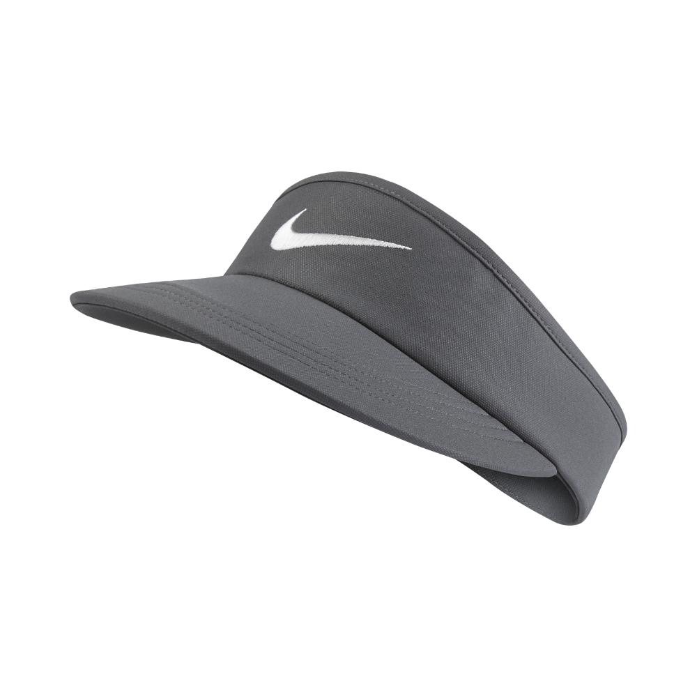 grey nike visor