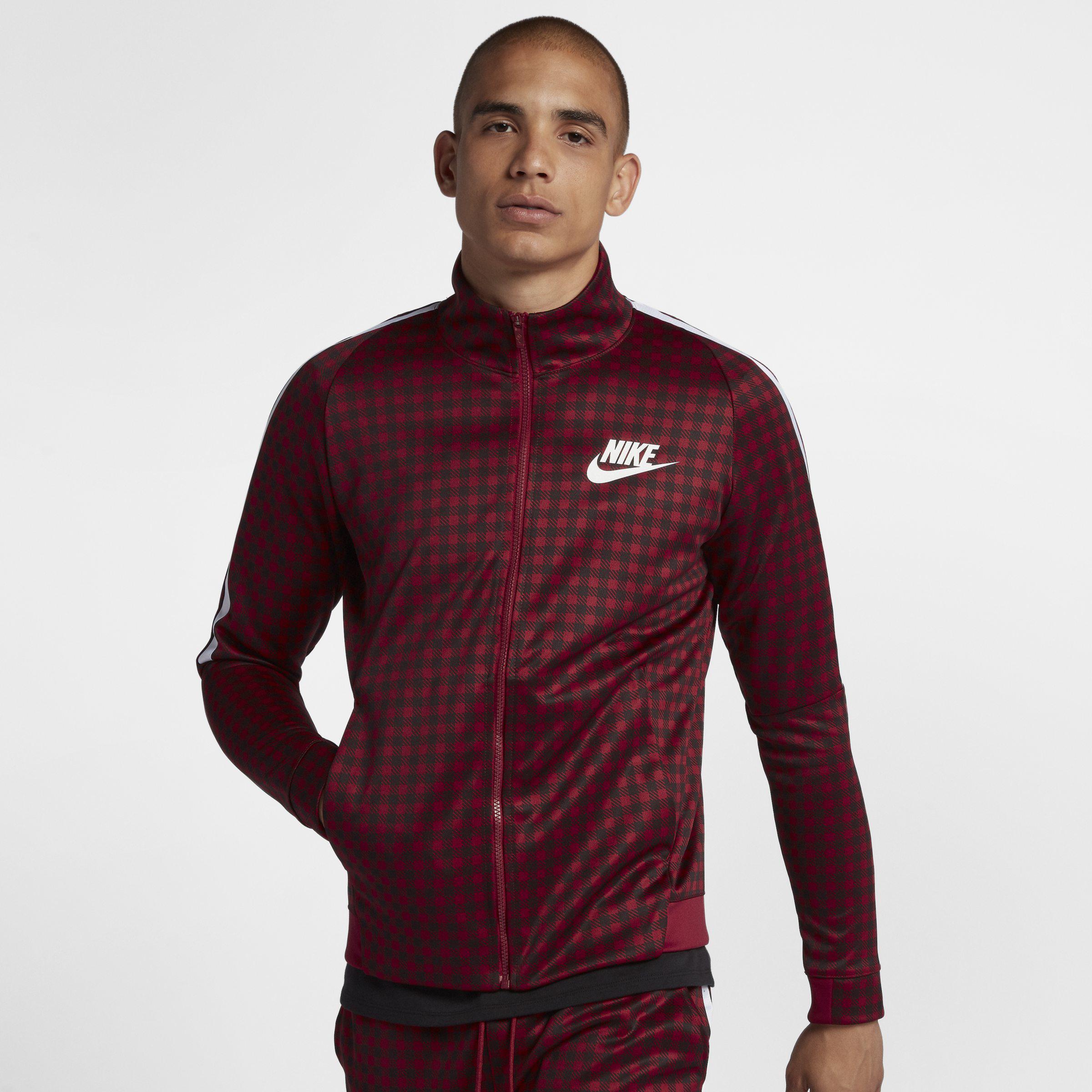 Nike Sportswear Track-Jacket mit Grafik in Rot - Lyst