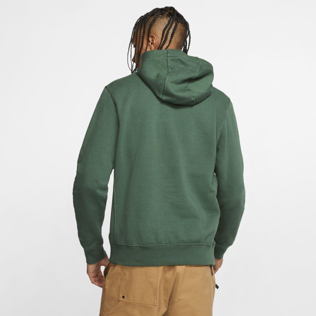 nike sportswear hoodie green