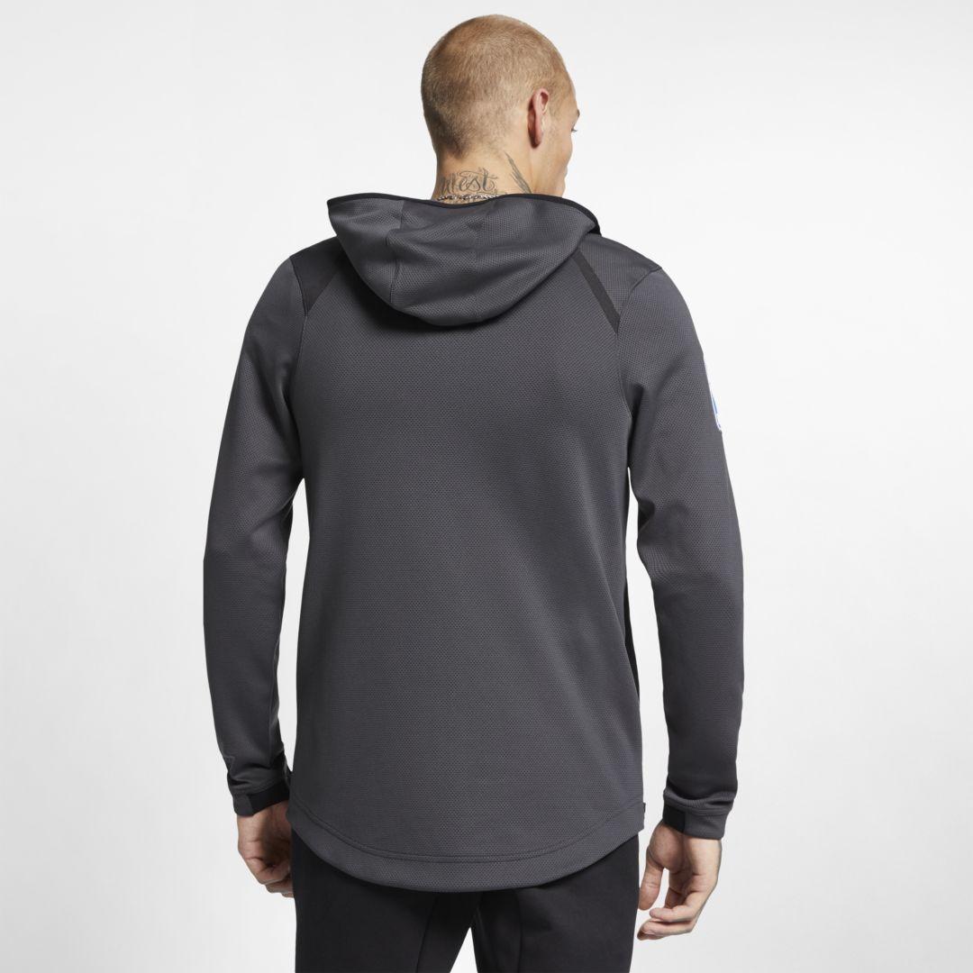 brooklyn nets therma flex hoodie