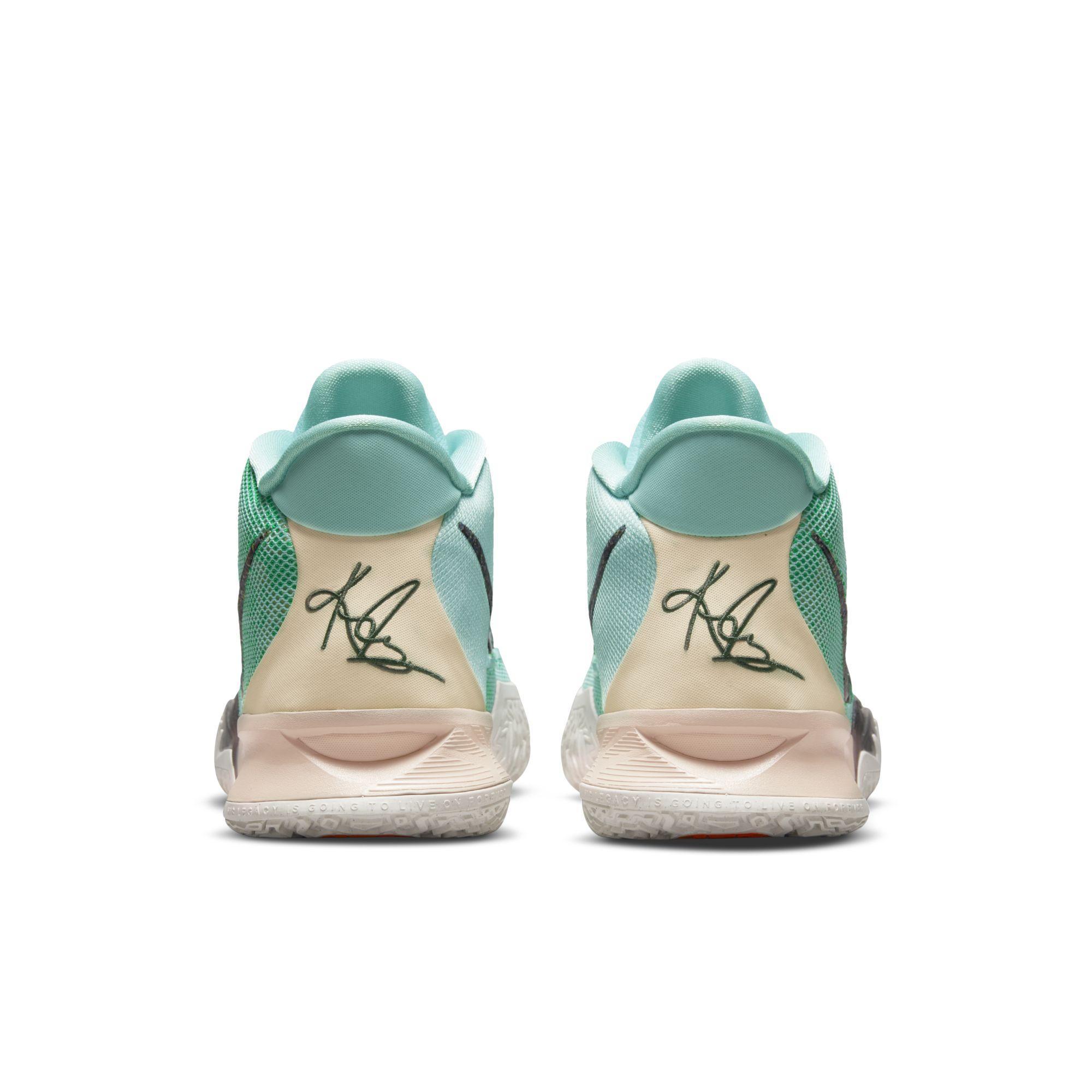 kyrie irving basketball shoes blue and white