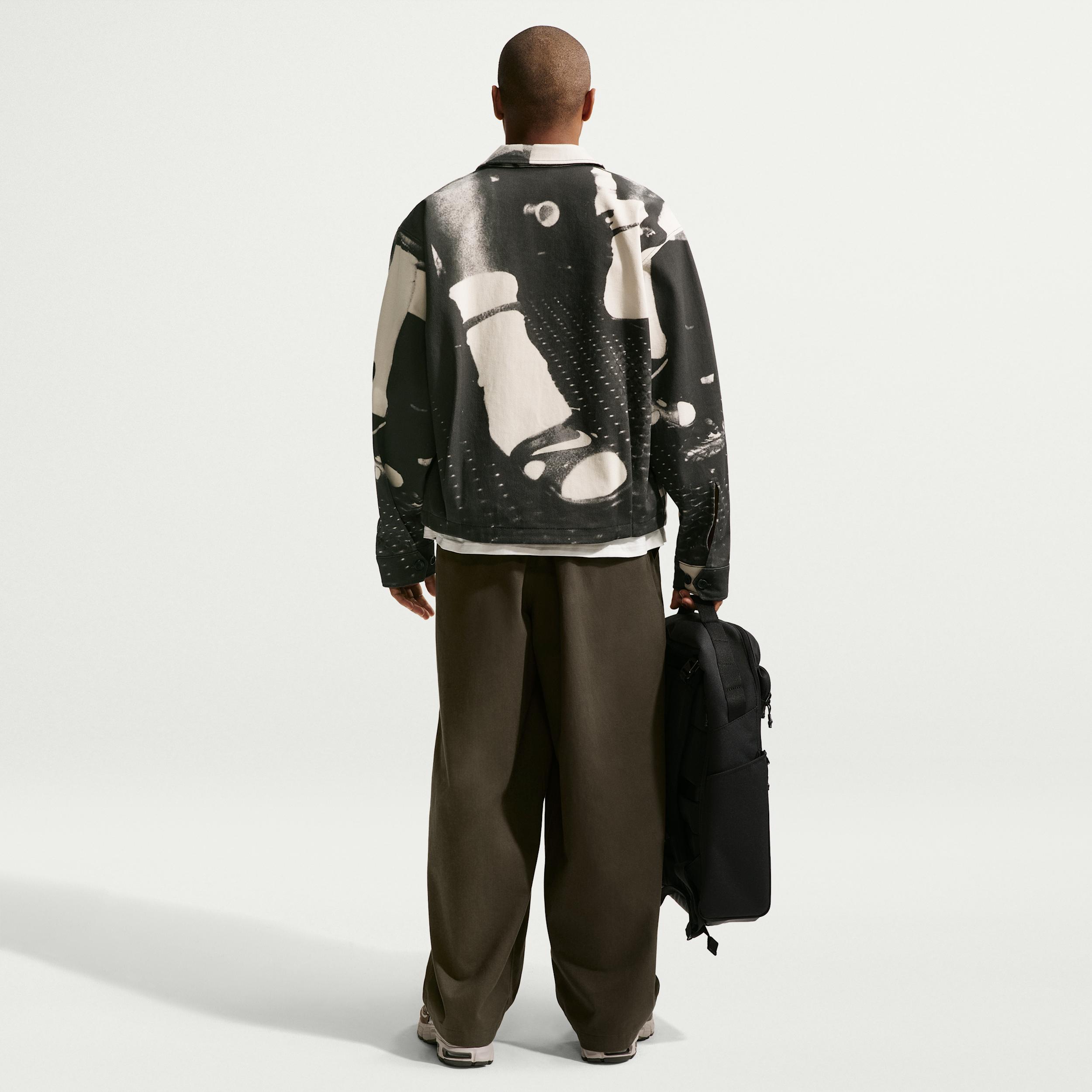 Nike Life Field Sport Jacket in Gray for Men | Lyst