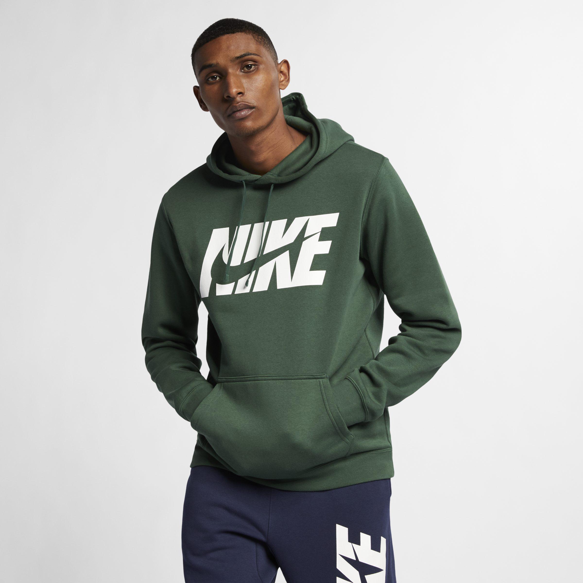 nike sportswear fleece graphic tracksuit