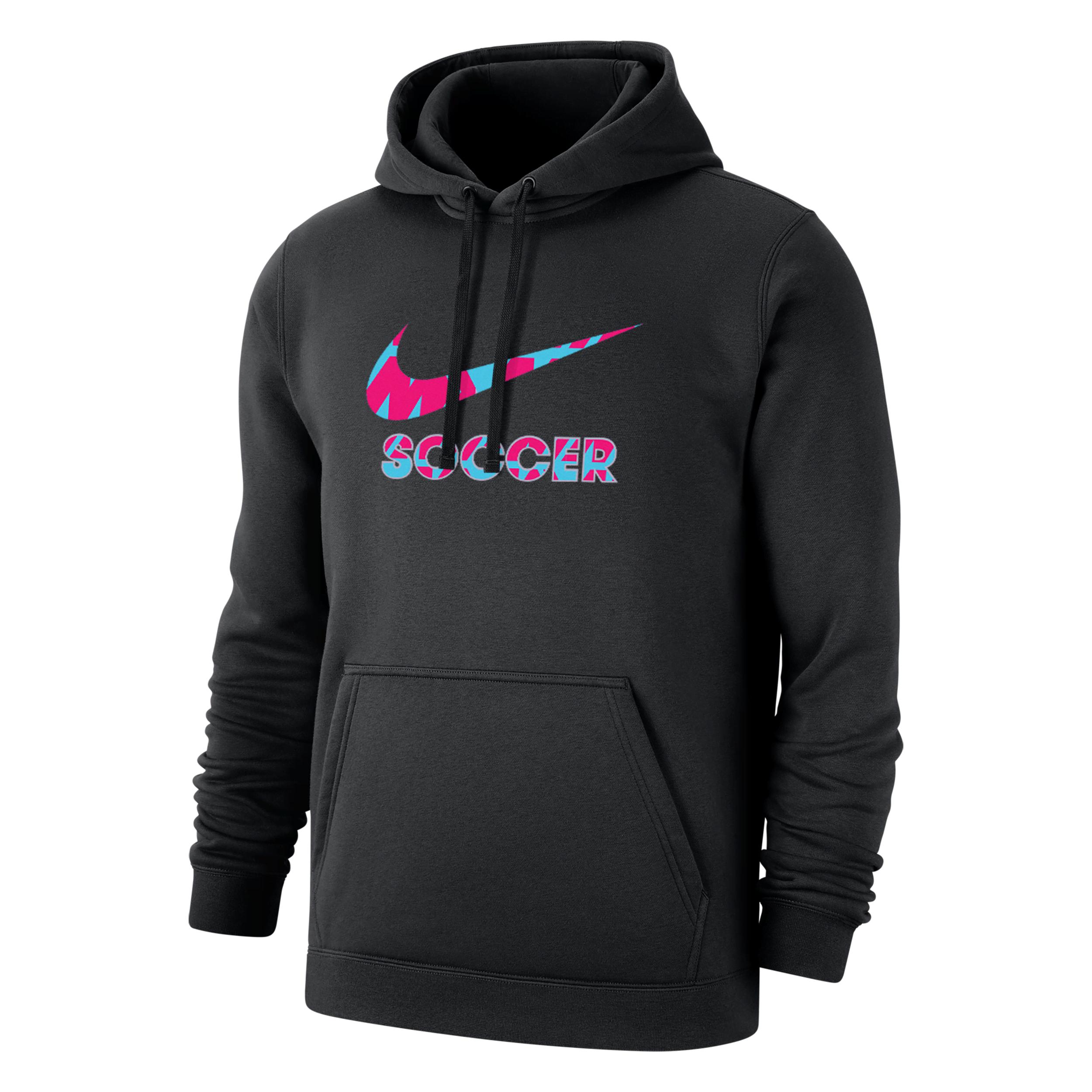 Nike Sportswear Club Fleece Soccer Hoodie In Black, for Men | Lyst