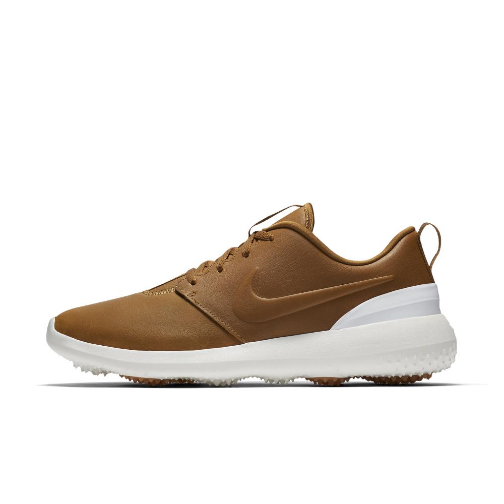 brown nike golf shoes