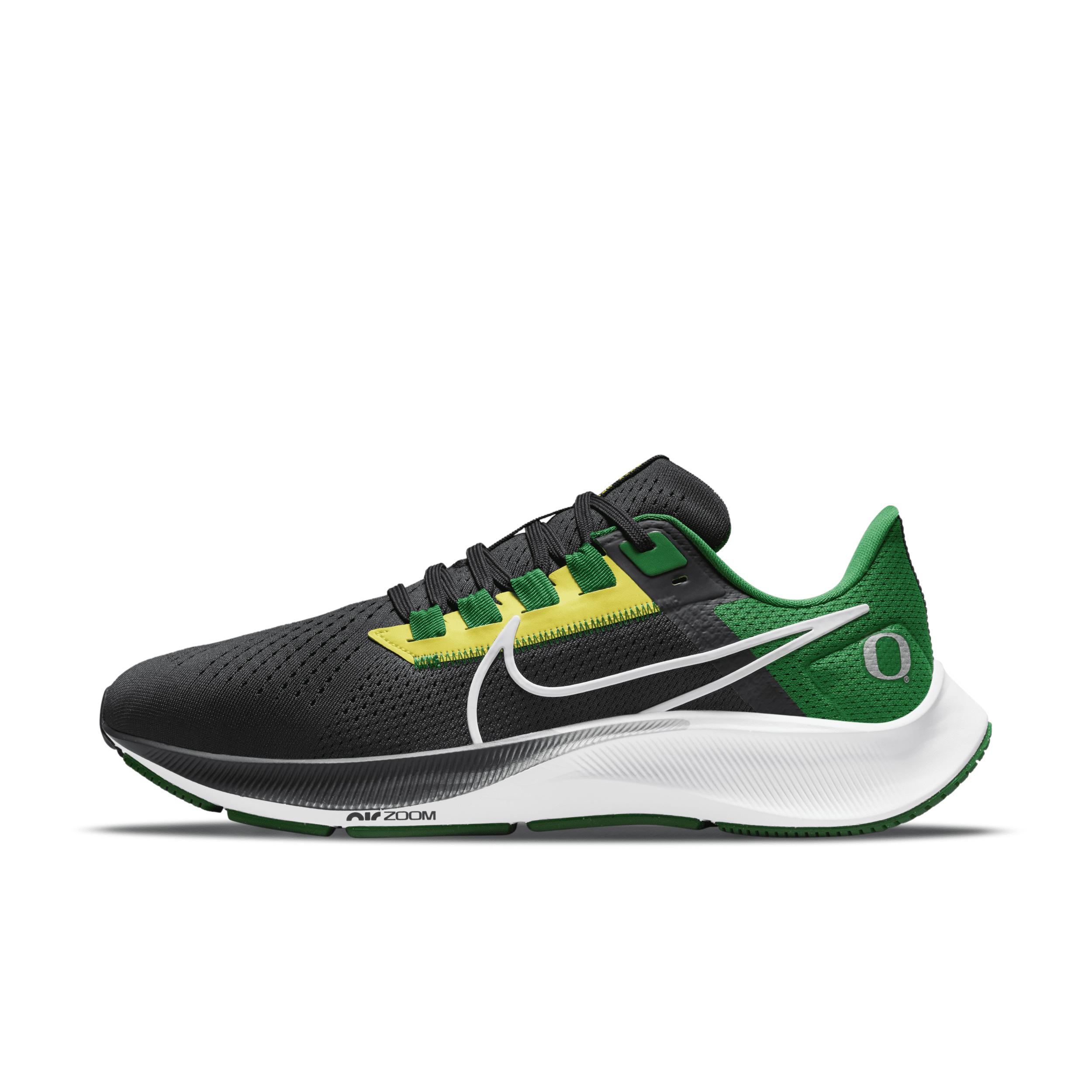 Nike College Air Zoom Pegasus 38 (oregon) Running Shoes In Black, in ...