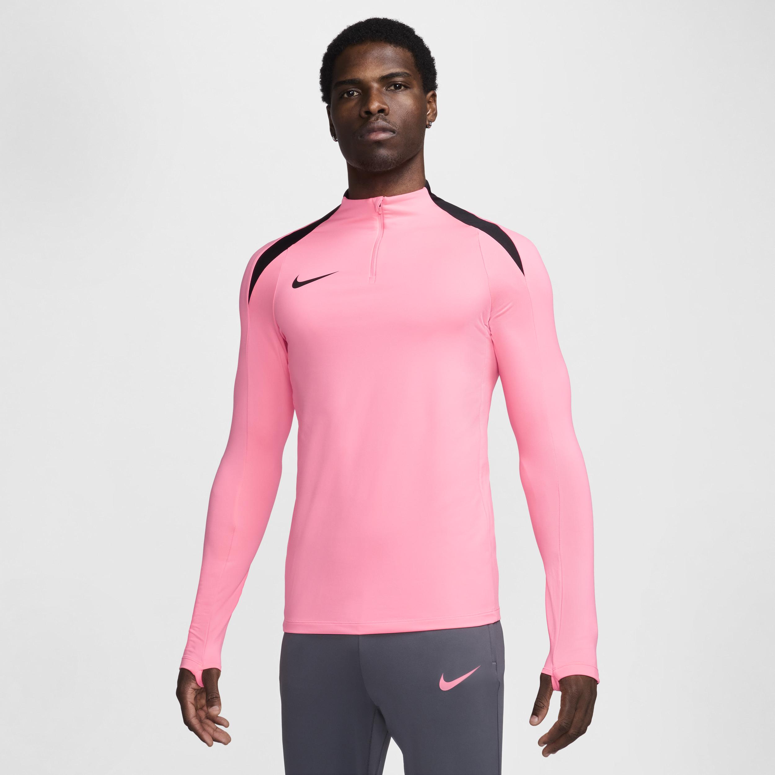 Hyper Pink Nike Strike Half Zip Pink Nike Strike Dri-Fit Soccer