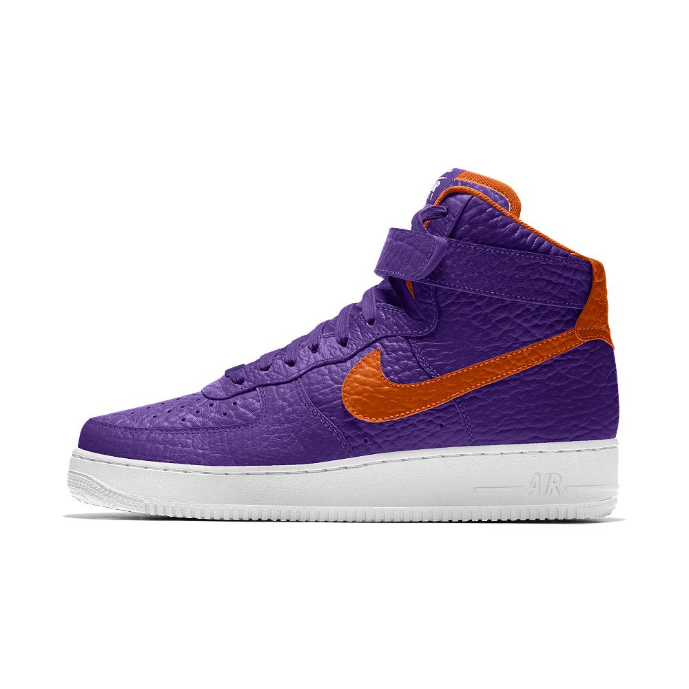 Nike Air Force 1 High Premium Id (phoenix Suns) Men's Shoe in Purple ...